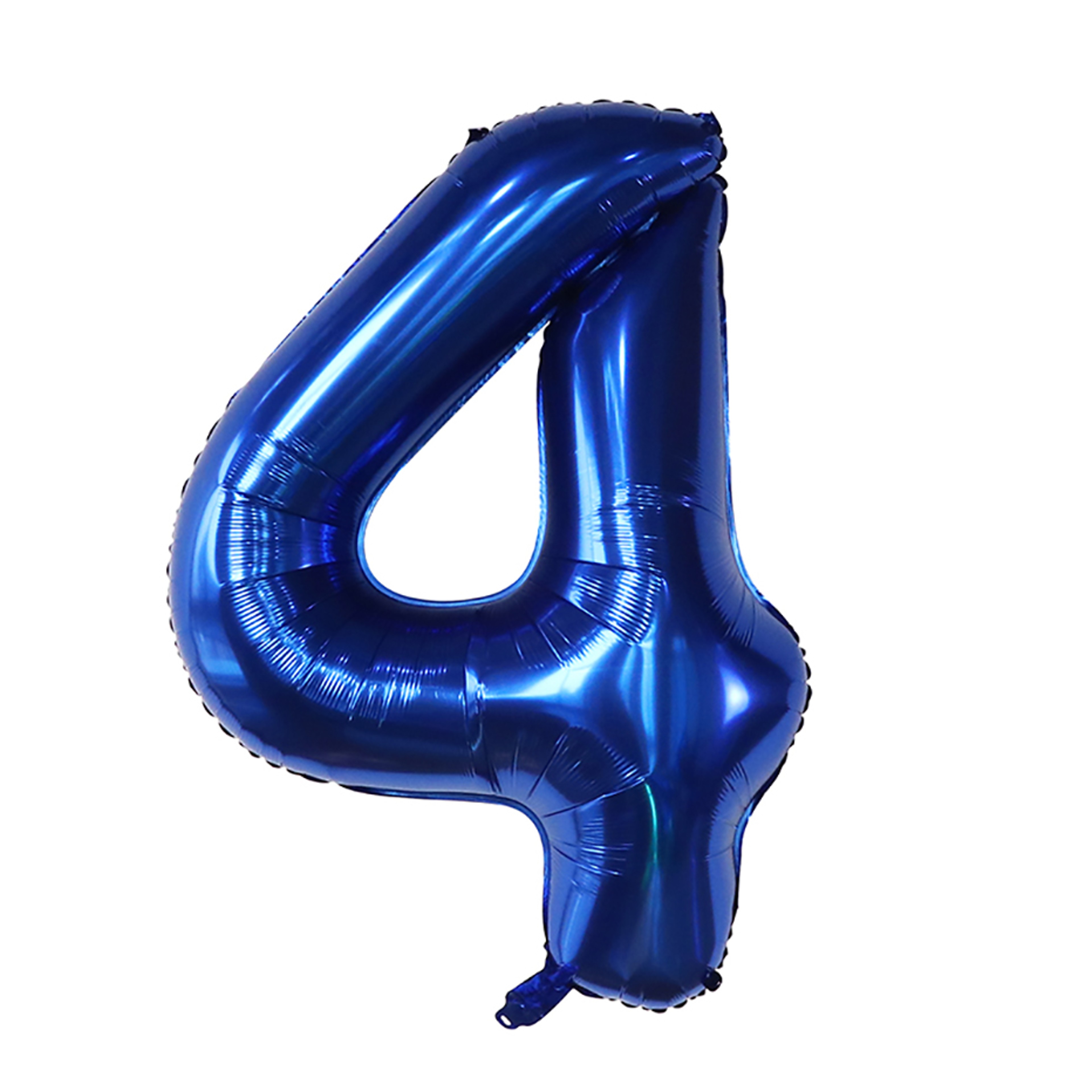 Dark Blue Number Foil Balloon, Giant Helium Party Balloons for Children Birthday, Baby Shower & Graduation Decor – view 9