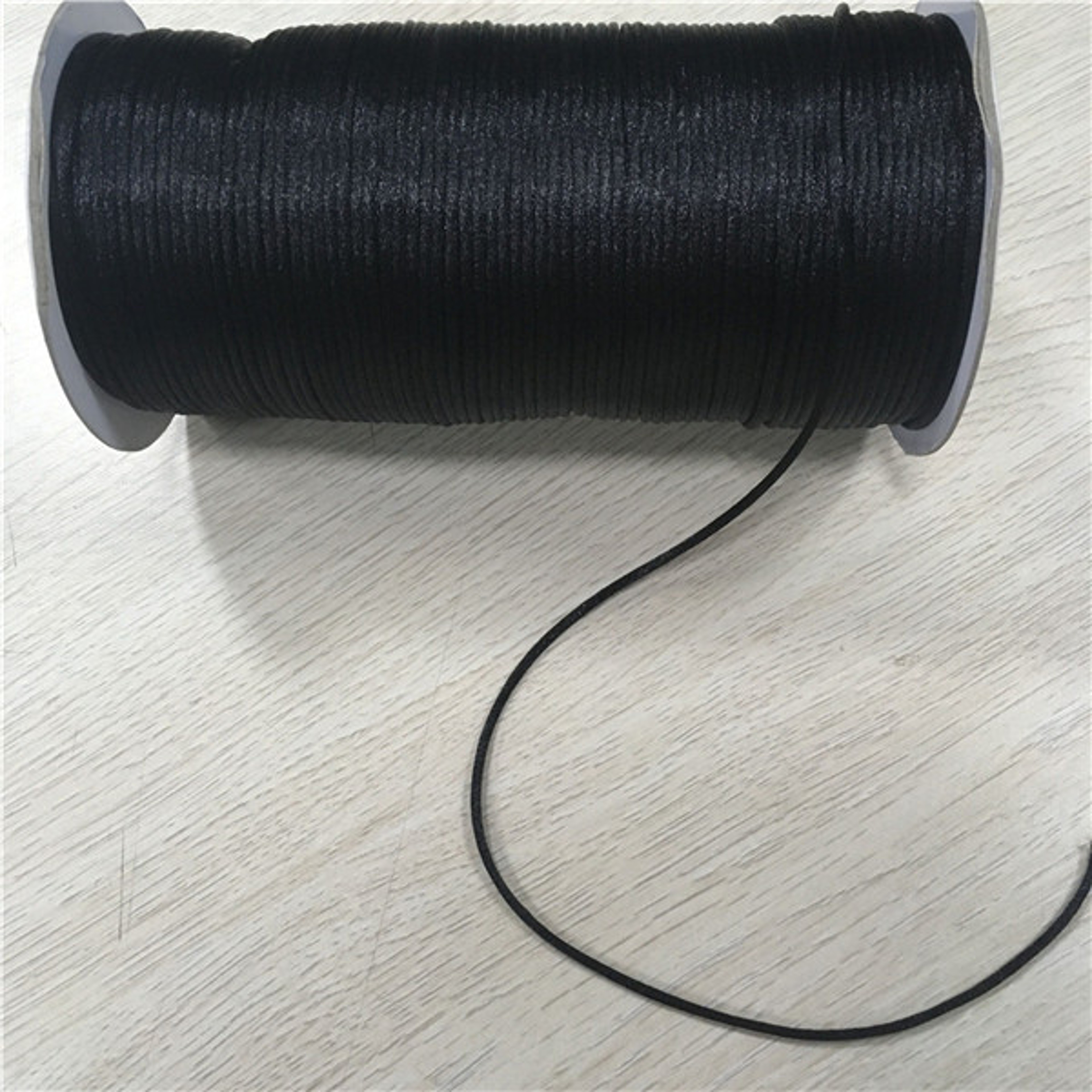 2MM Braided Macrame Cord Silk Rope Thread for DIY Chinese Knot, Satin Bracelets, Jewelry Making & Craft Beading Supplies – view 29