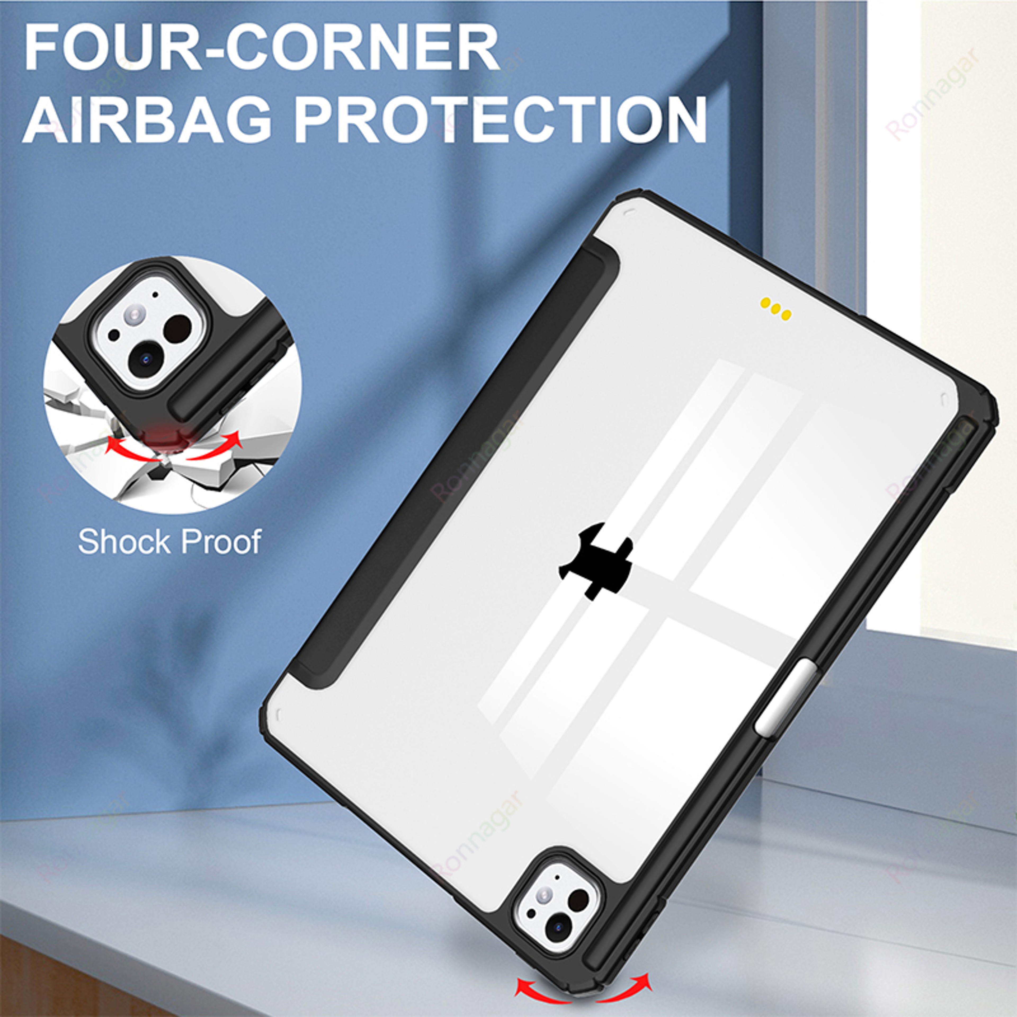 Universal Smart Case for Ipad Air Sleeved Stand Cover – view 5