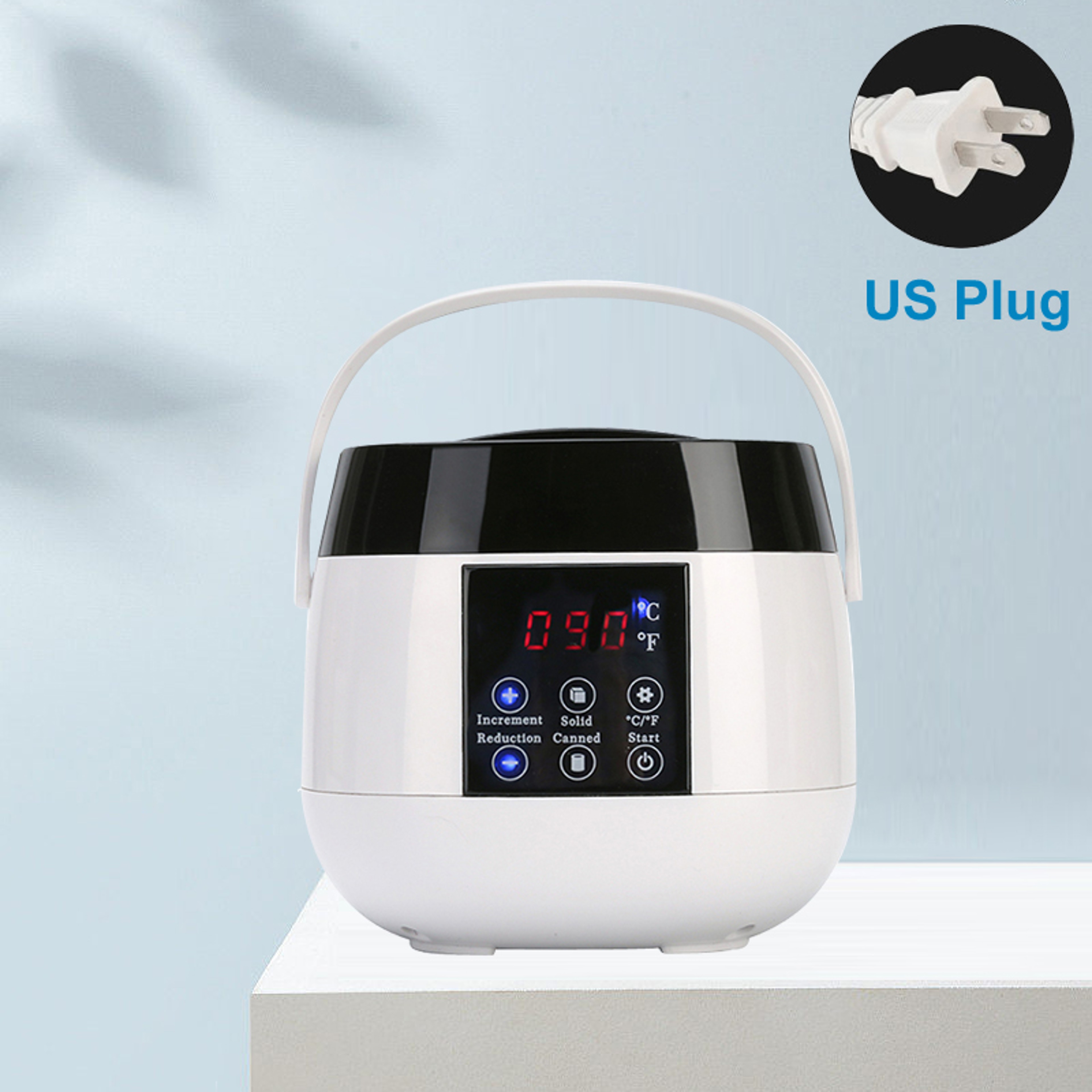 500ml Wax Heater Machine for Hair Removal – LCD Temperature Display Wax Warmer Pot for Depilatory Waxing Beans – view 18