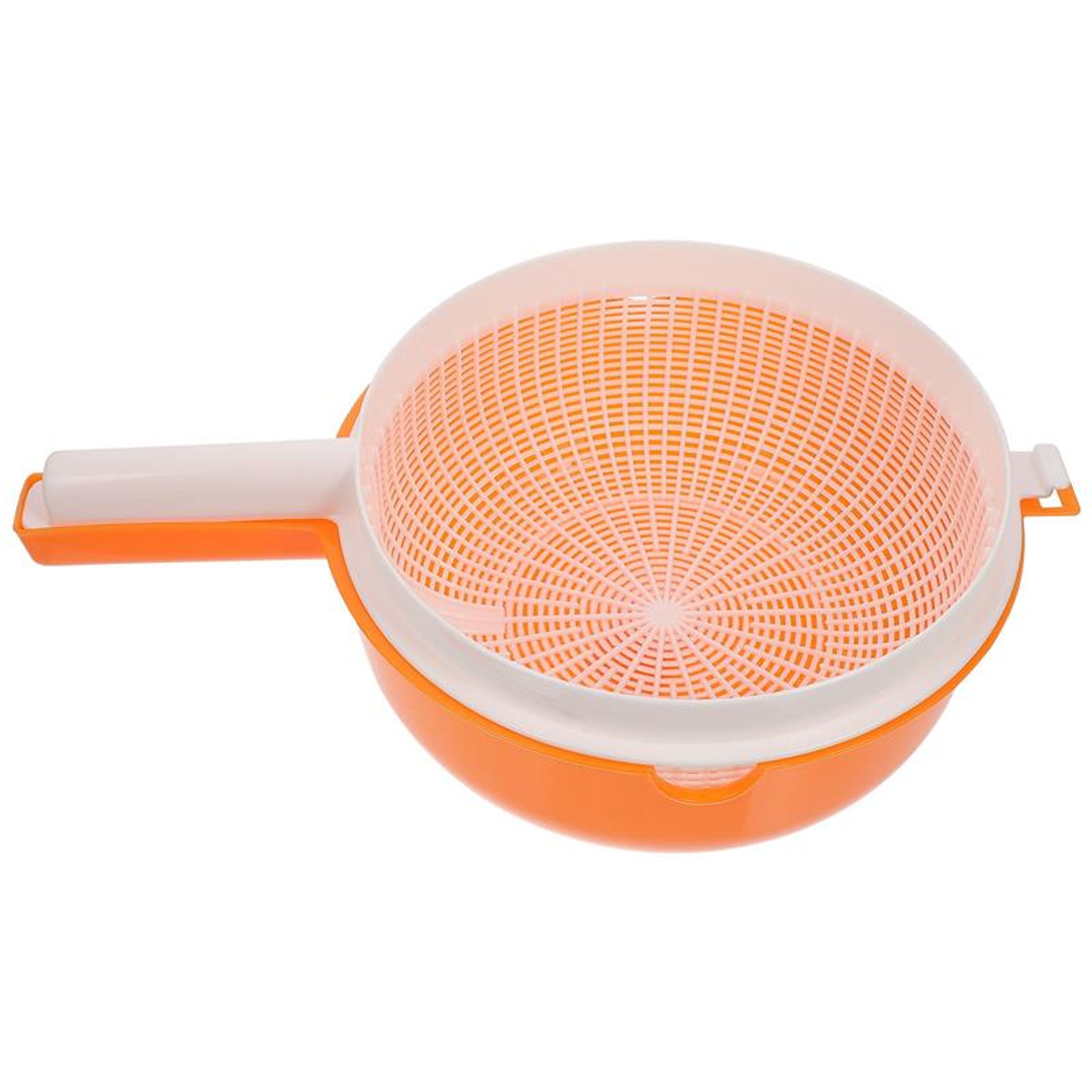 Fruit Vegetable Strainer Basket Kitchen, Double Layer Drainage Colander Bowl, Handled Pasta Strainer Vegetable Wash Bowl – view 8