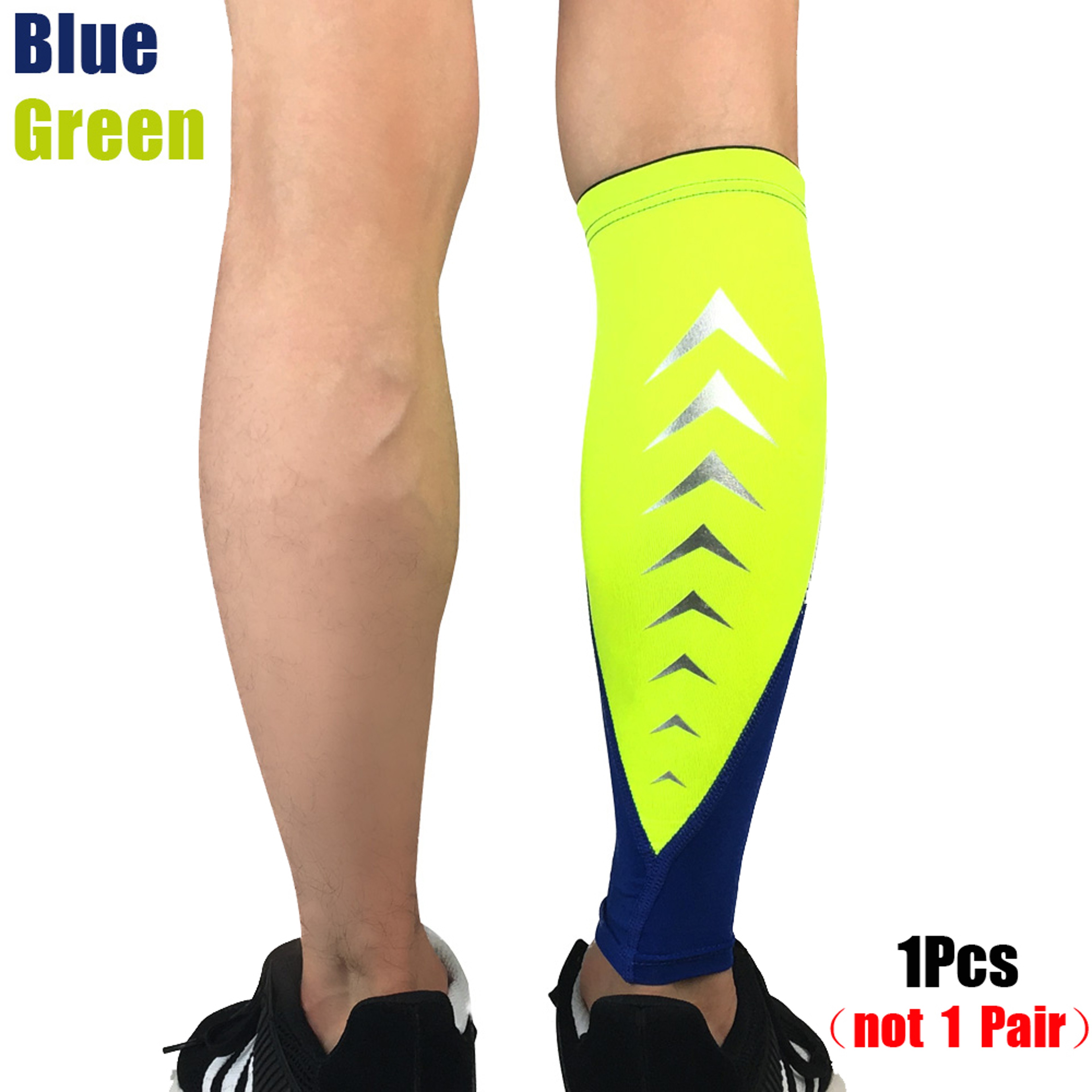 Sport Compression Calf Sleeves 1Pcs, Running Calf Guards, Leg Compression Sock for Shin Splint and Varicose Vein Relief – view 8