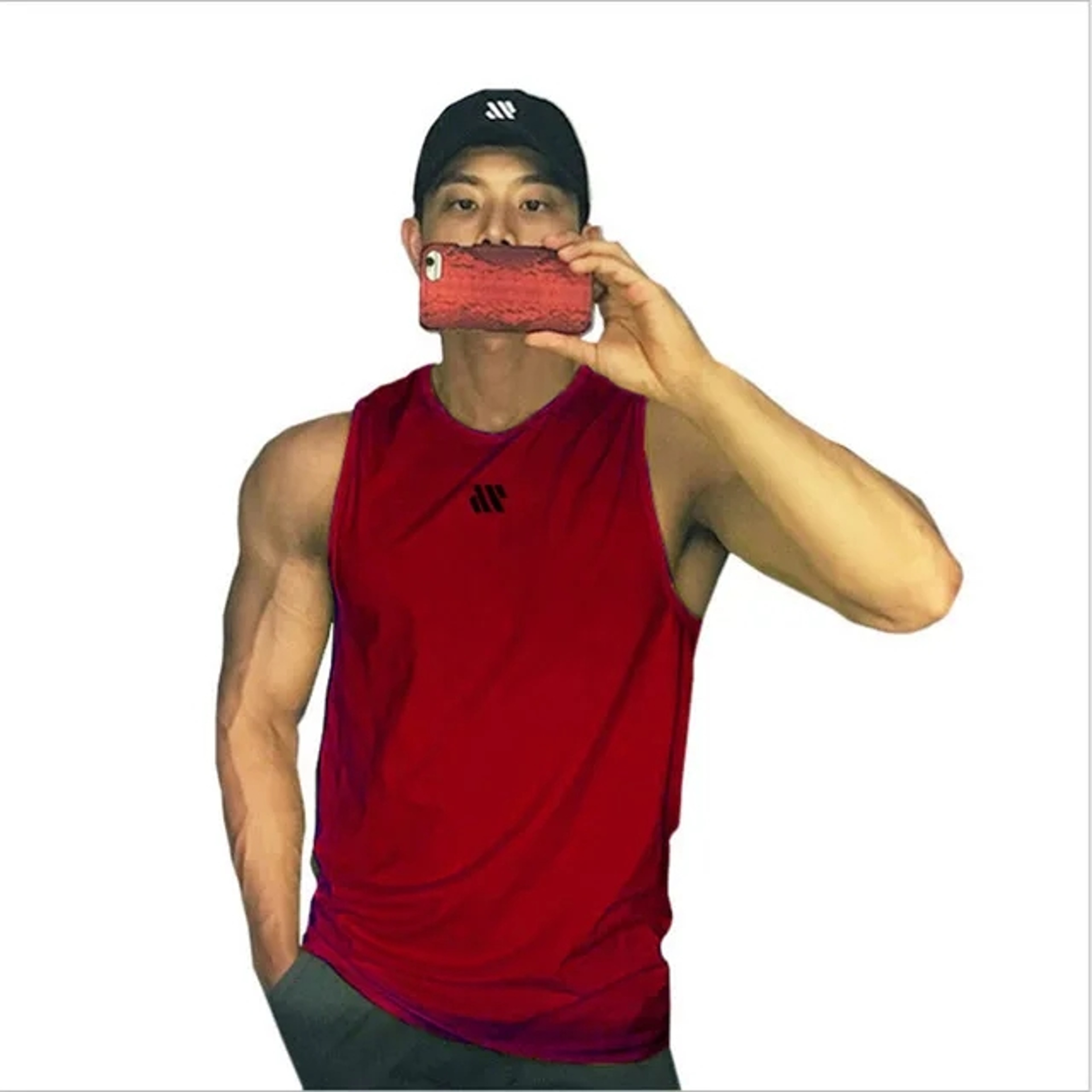 2024 Mens Mesh Breathable Fitness Tank Top, Running Vest Undershirt for Gym Workouts – view 10