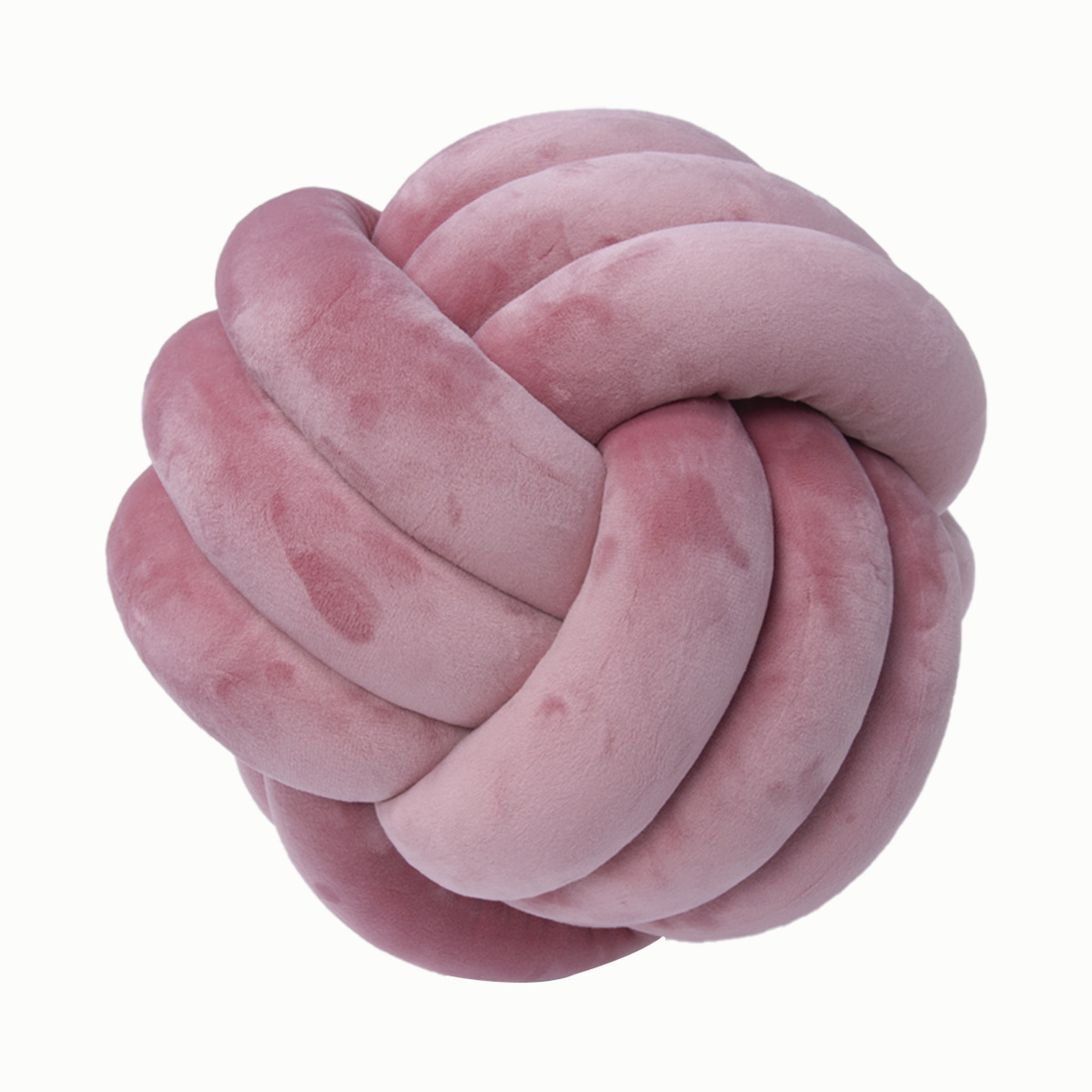 Handmade Knotted Pillow, Inyahome Soft Knot Ball Throw Cushion, Plush Decorative Round Pillow for Kids' Room – view 19