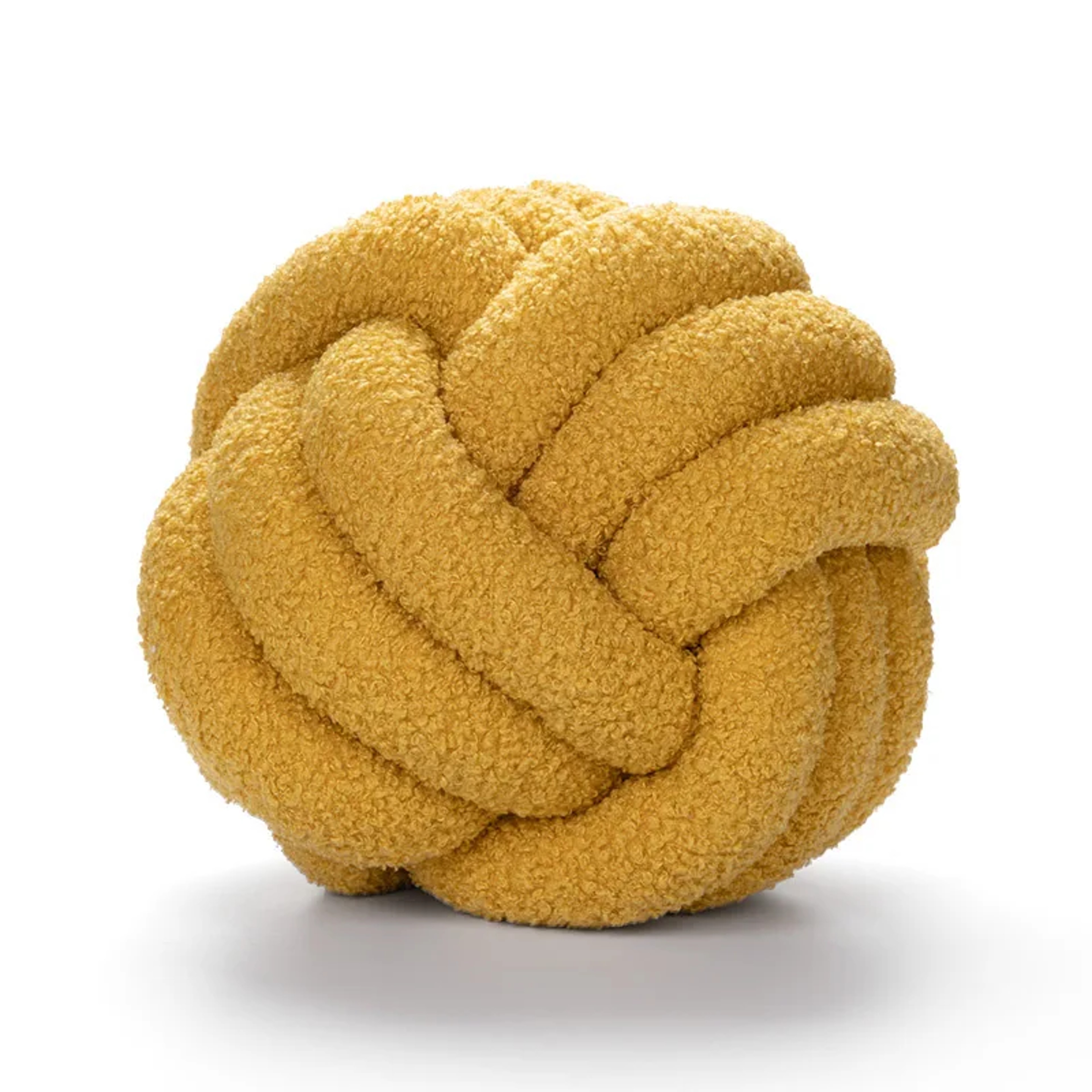 Knotted Ball Decorative Cushion High End Throw Pillow For Living Room Lamb Fleece Sofa Bed Decor 7