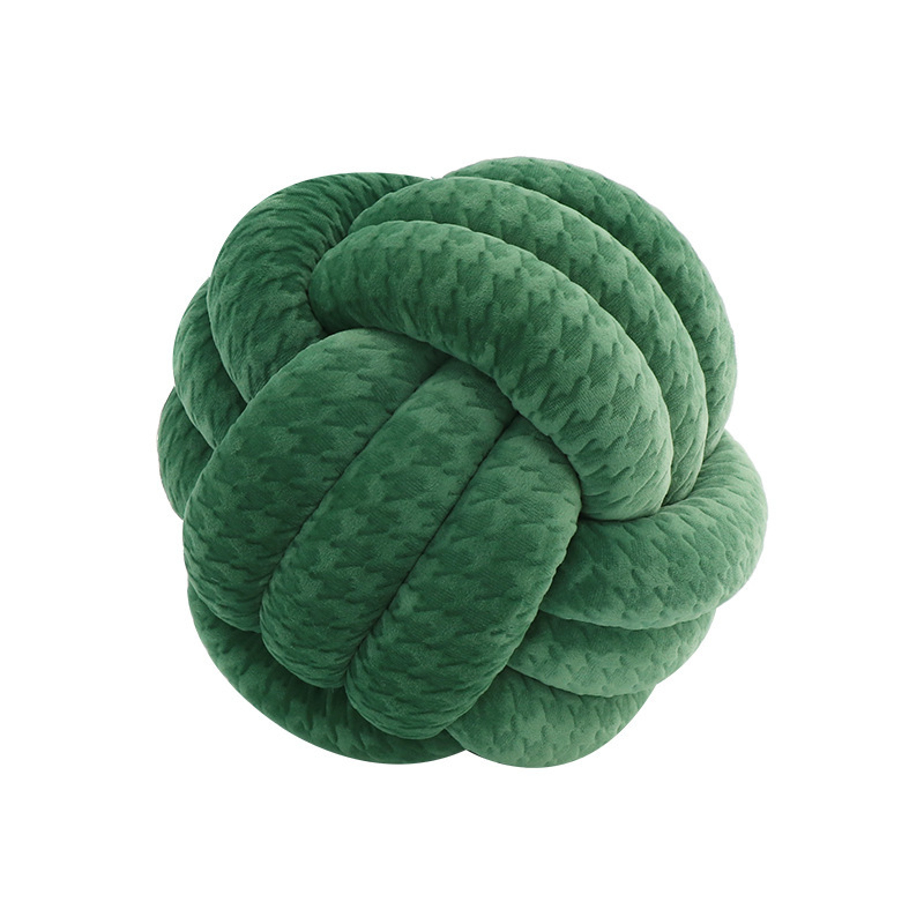 Modern Soft Big Cushion, Handmade Art Decor Knot Ball Throw Pillow for Home Sofa, Cozy Decorative White Christmas Cushio – view 38