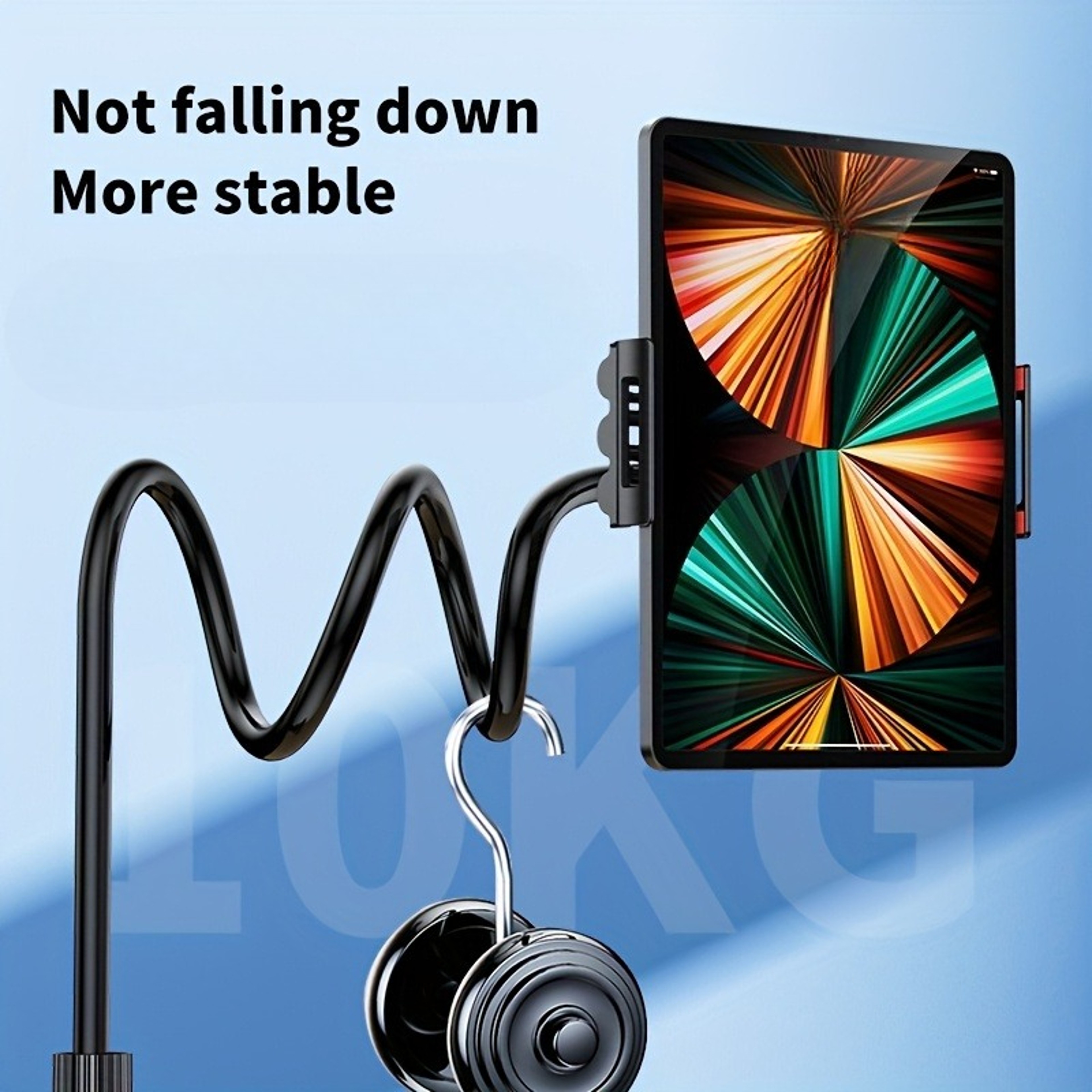 Flexible Stand For Desktop And Bed Use Tablet Phone Holder With Adjustable Spiral Base 1