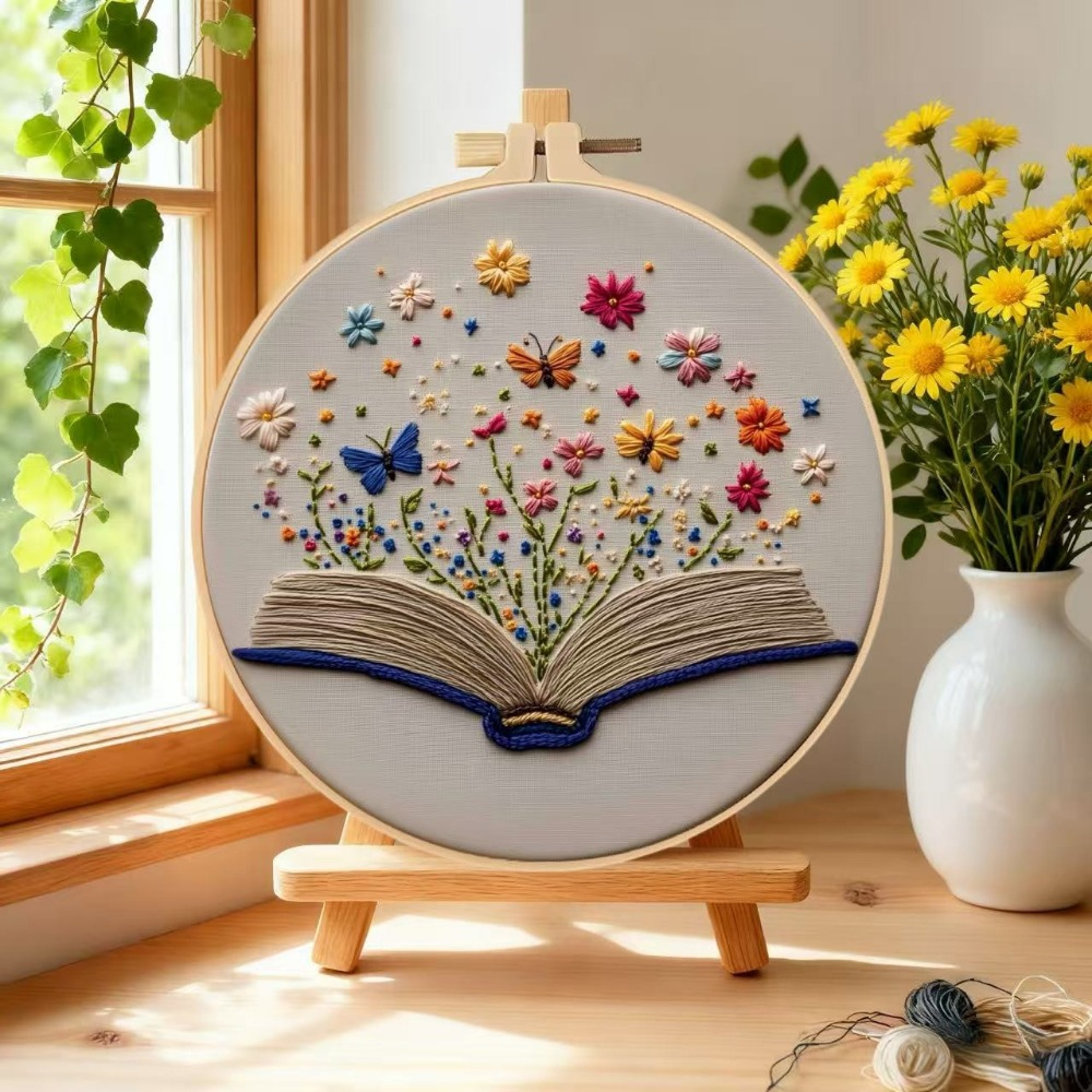 DIY Hand-embroidered Material Set for Home Decoration, Perfect for Festival Crafting – view 1