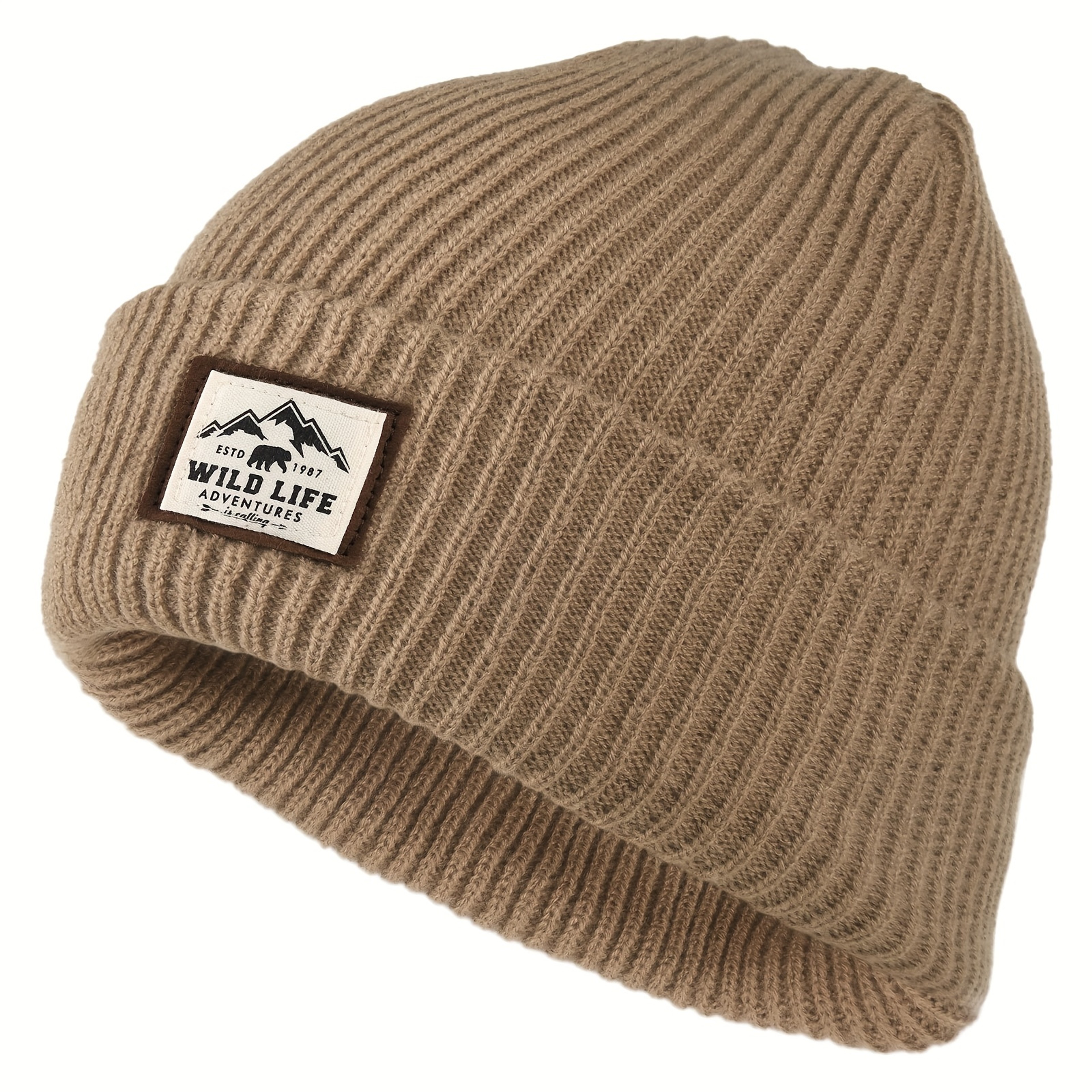 Soft Elastic Warm Knitted Beanie Hat, Windproof Cycling Skull Cap for Men and Women, Perfect for Hiking and Camping – view 10