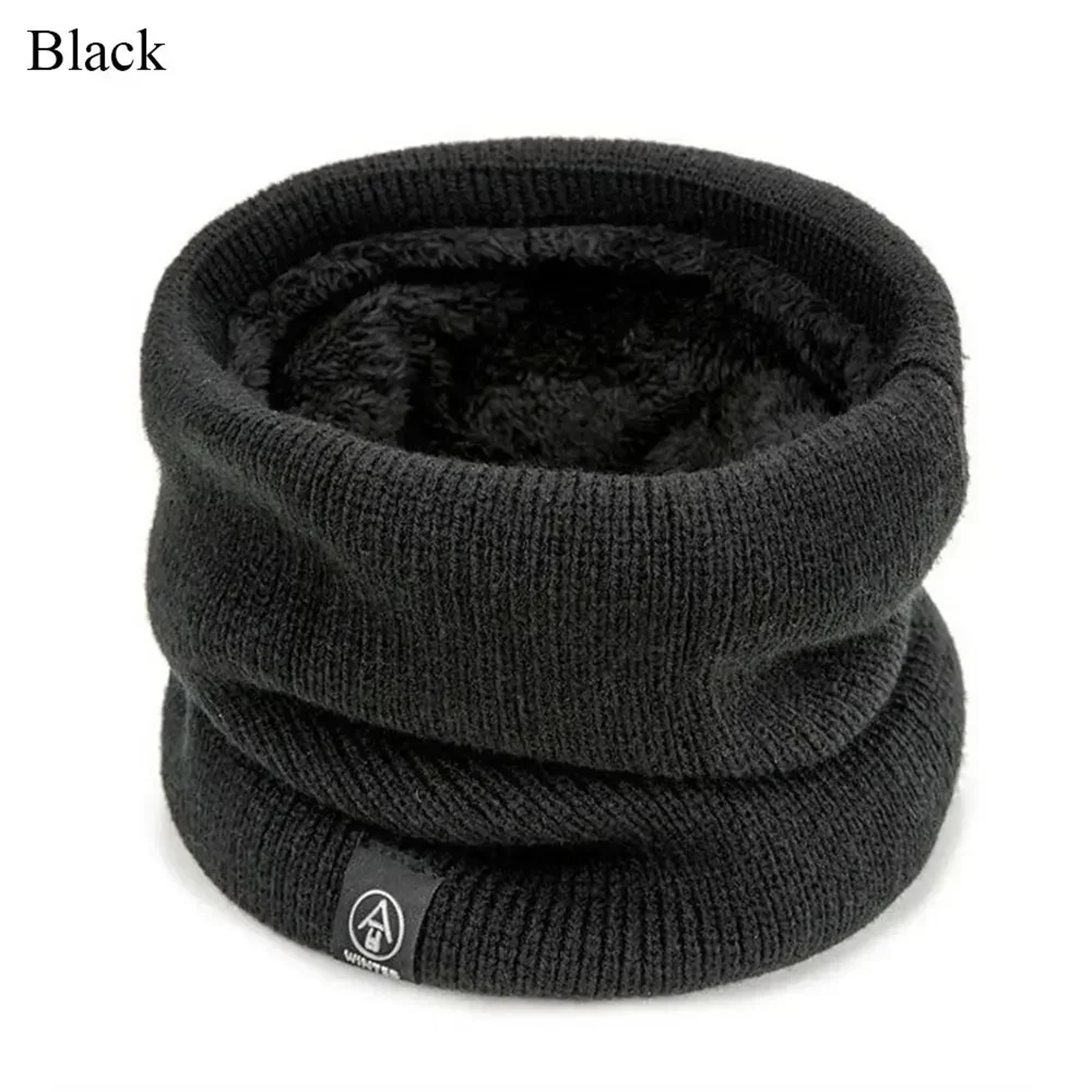 Thick Cold-Proof Neck Warmer Scarf, Soft Knitted Face Cover for Winter, Hiking, Running for Men and Women – view 9