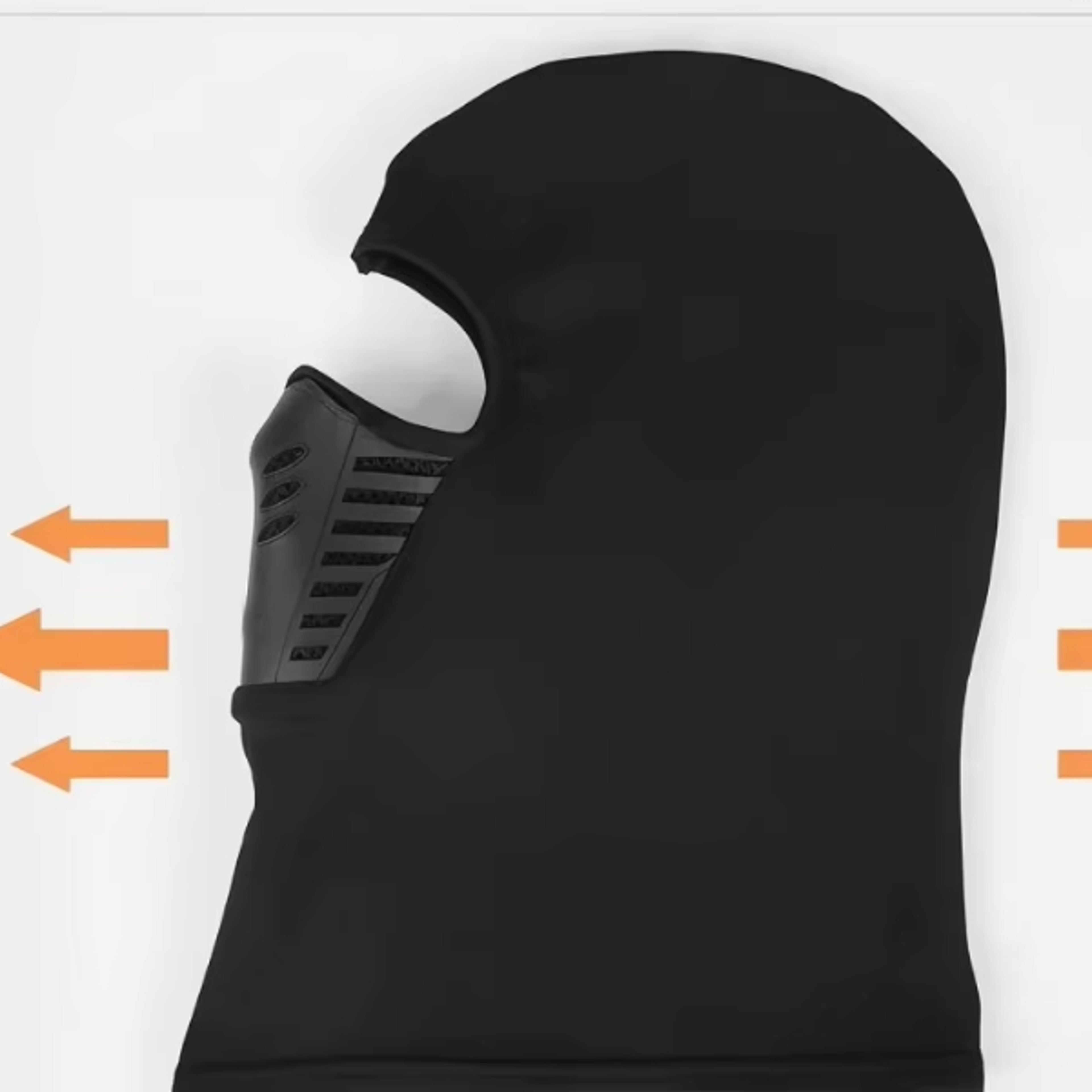 Winter Thermal Motorcycle Mask Windproof Balaclava Cap Face Cover Fleece for Ski Cycling Riding Warm