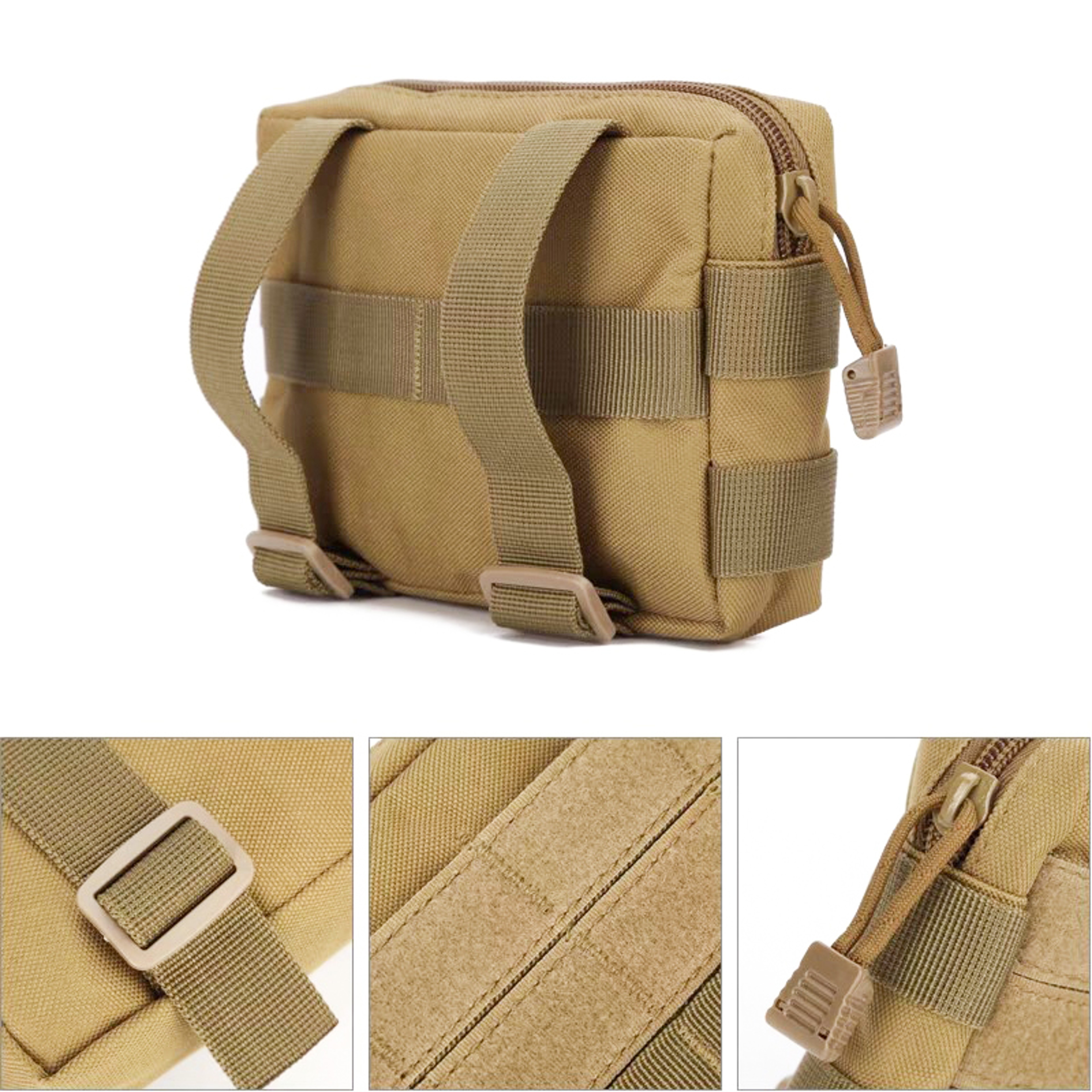 Multifunctional Mobile Phone Case Bag, Tactical Pouch EDC Tool Storage Kit Molle System for Exploration and Hunting – view 5