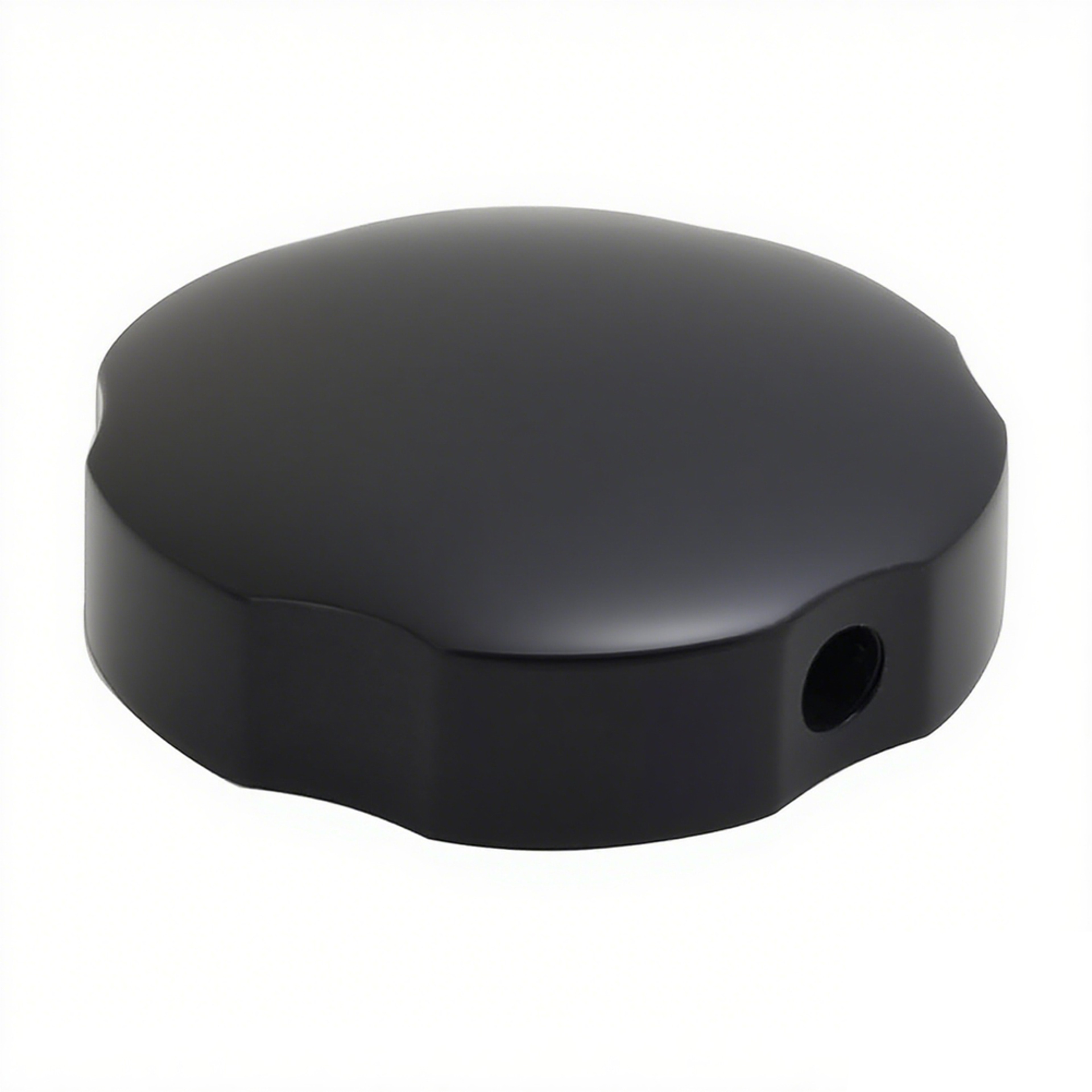 Bathroom Fixtures Part For Home, Black Overflow Prevention Bath Control Knob – view 2