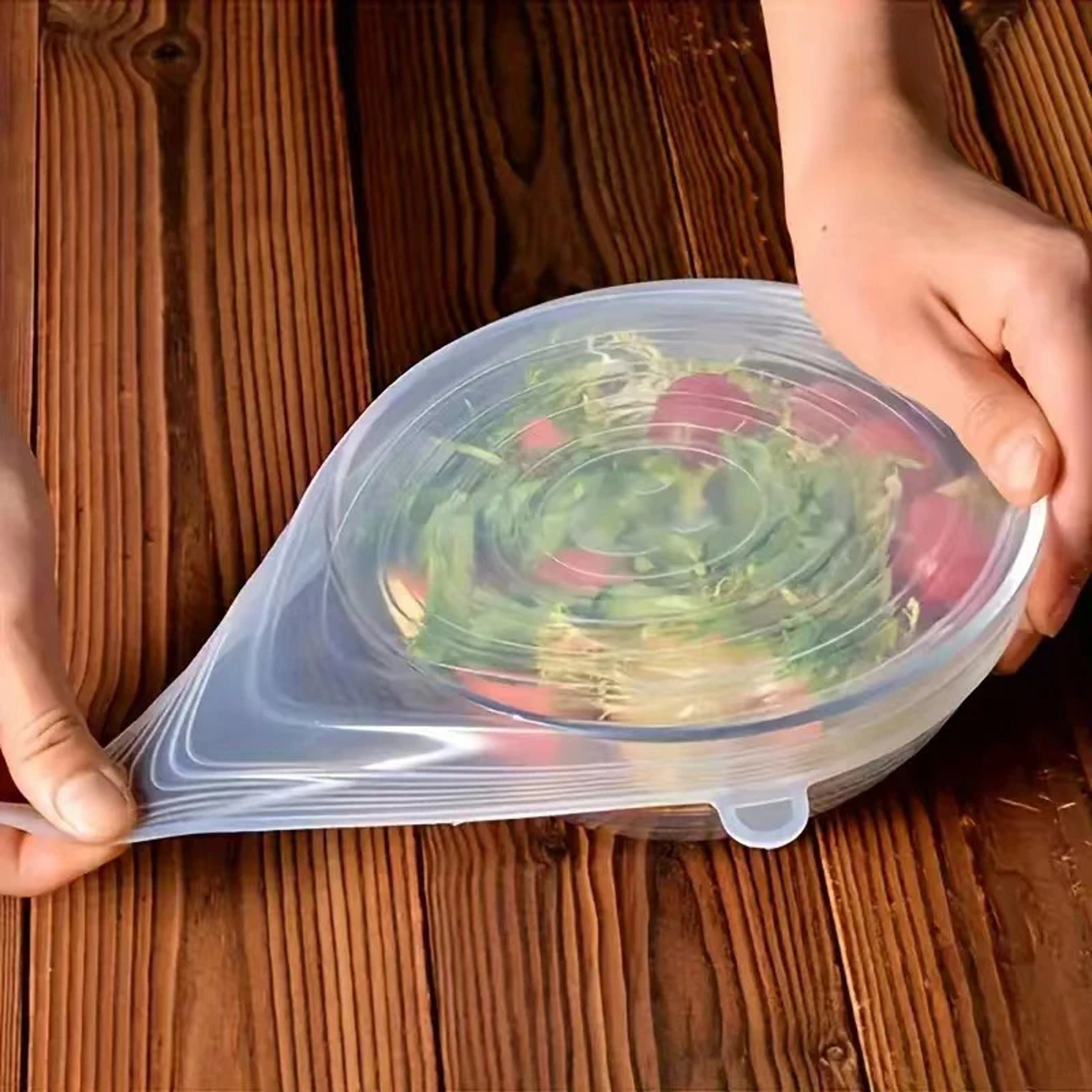 Food Bowl Covers, Retractable Multifunctional Fresh-keeping Lid, Reusable Food Saving Covers – view 5