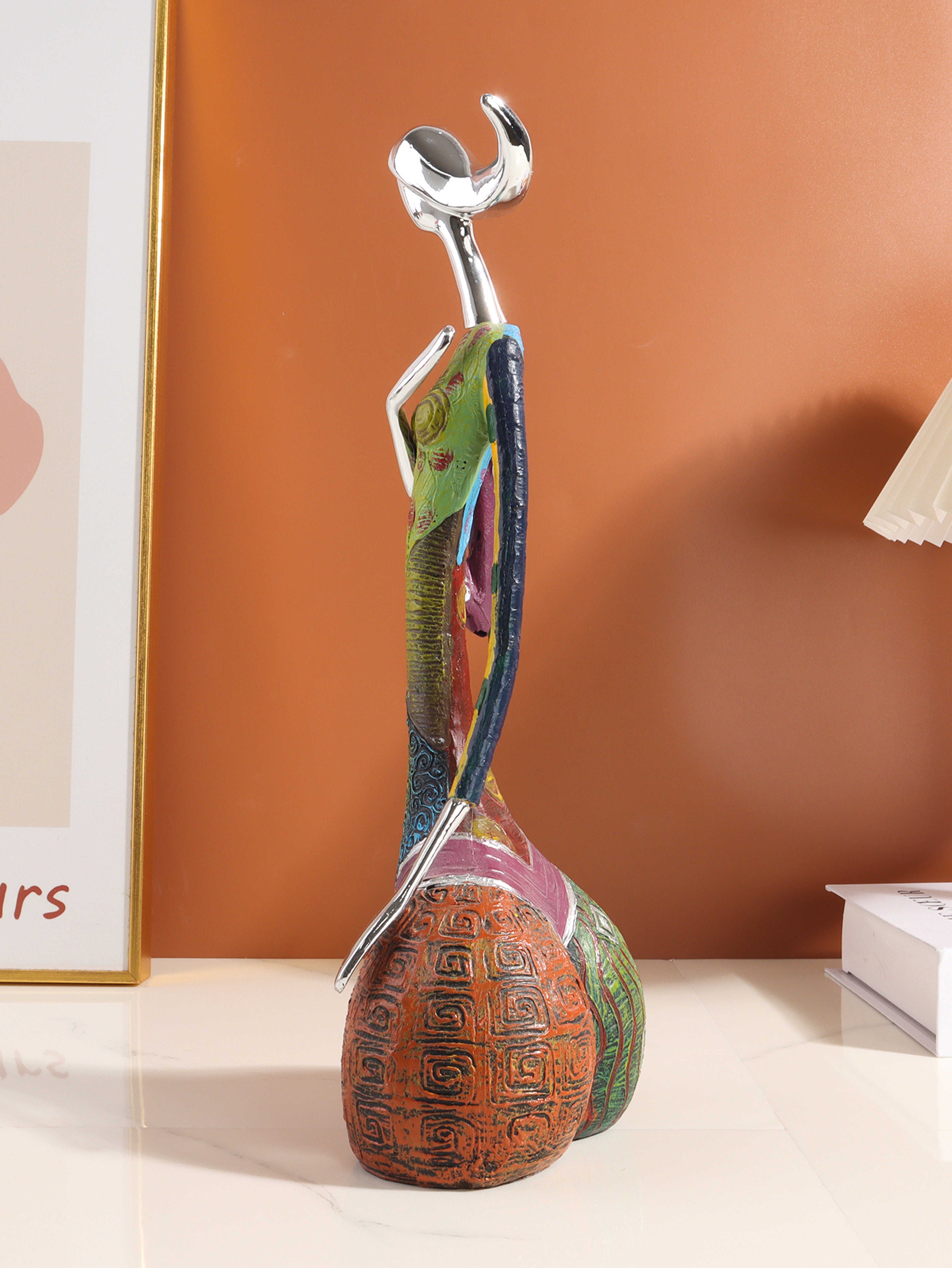 Resin Decorative Craft Abstract Art Figurine for Home Decor – view 3