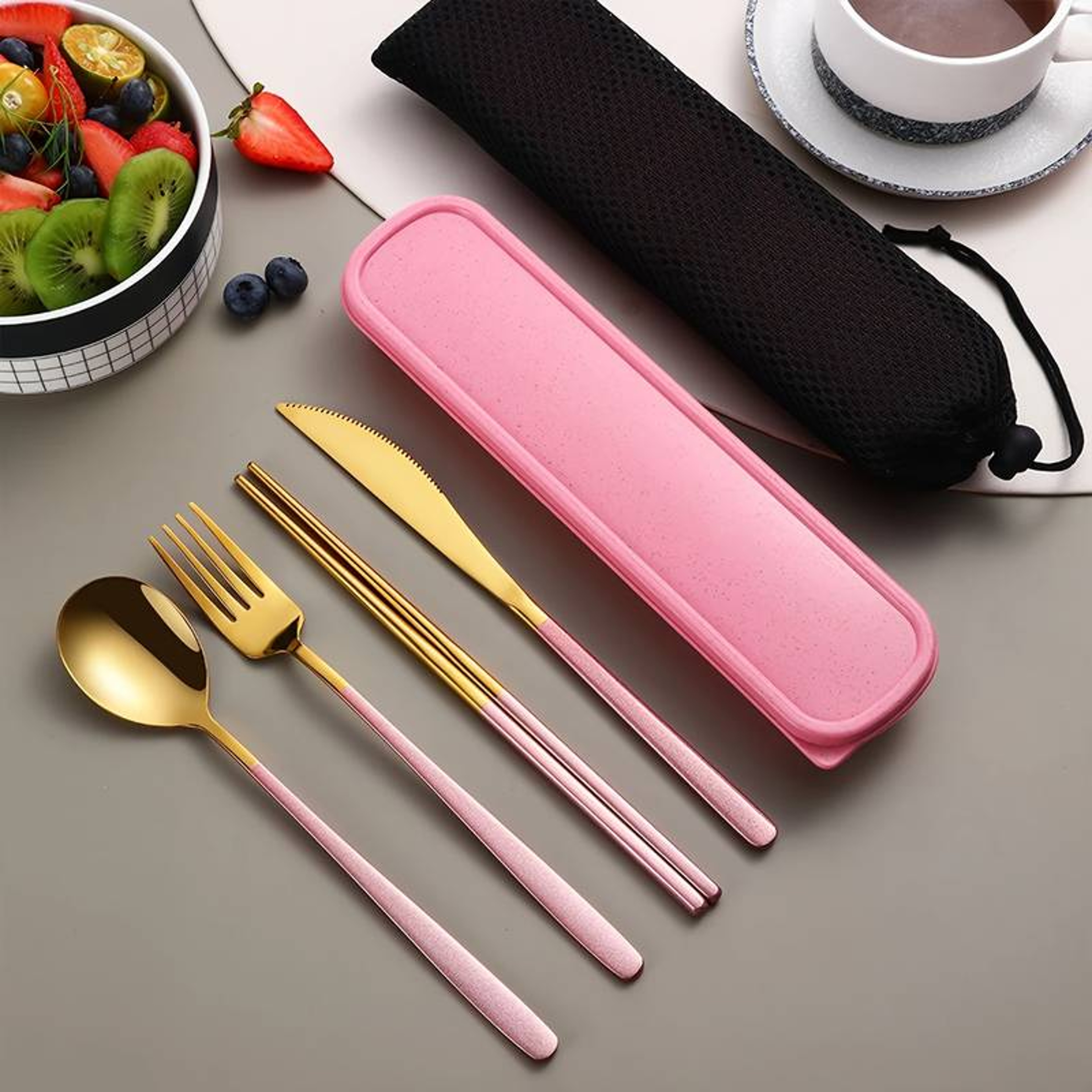 Portable Tableware Set for Home Kitchen, Household Dining Room Tableware – view 1