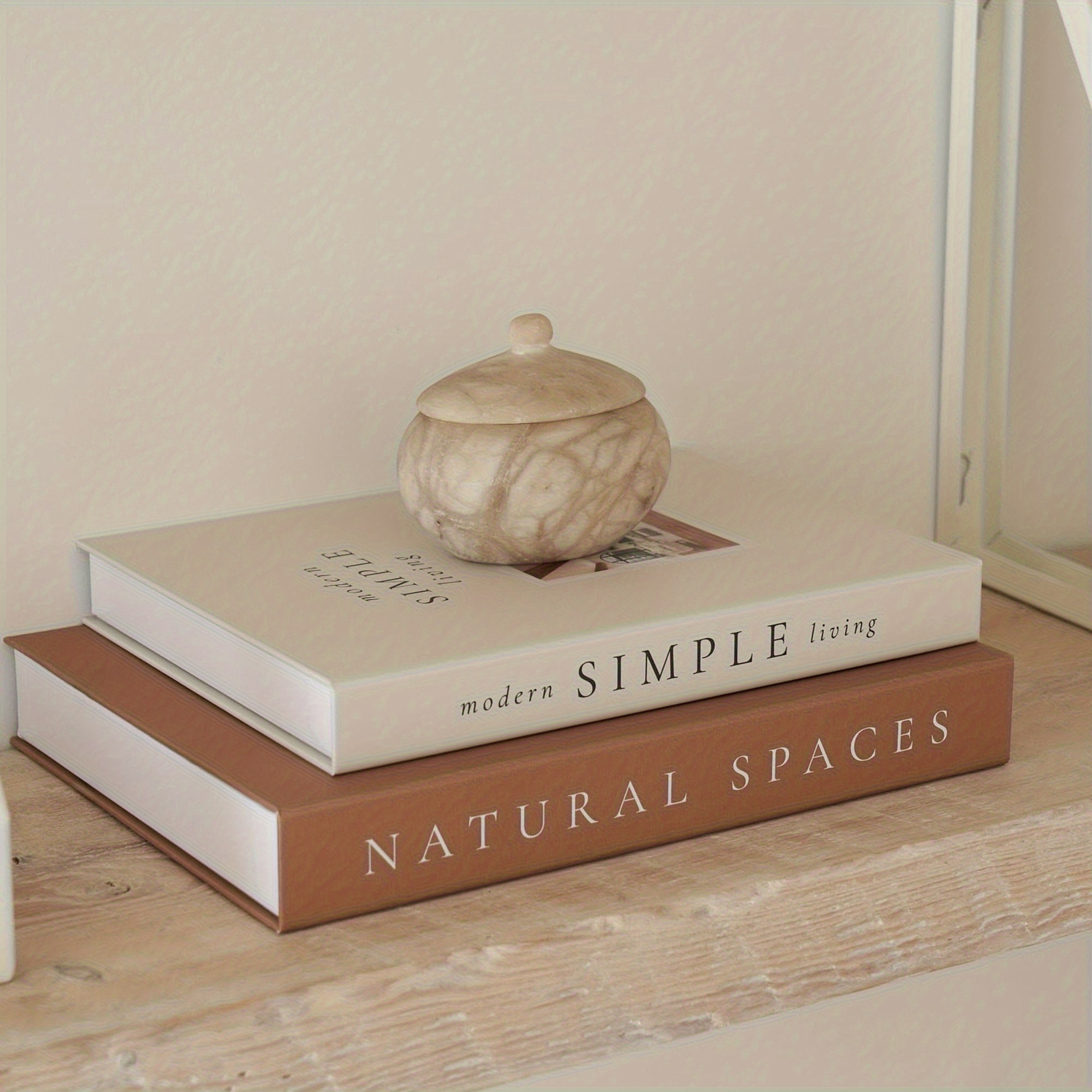 Decorative Faux Books, Stackable and Modern Minimalist Style for Home DecoR – view 4