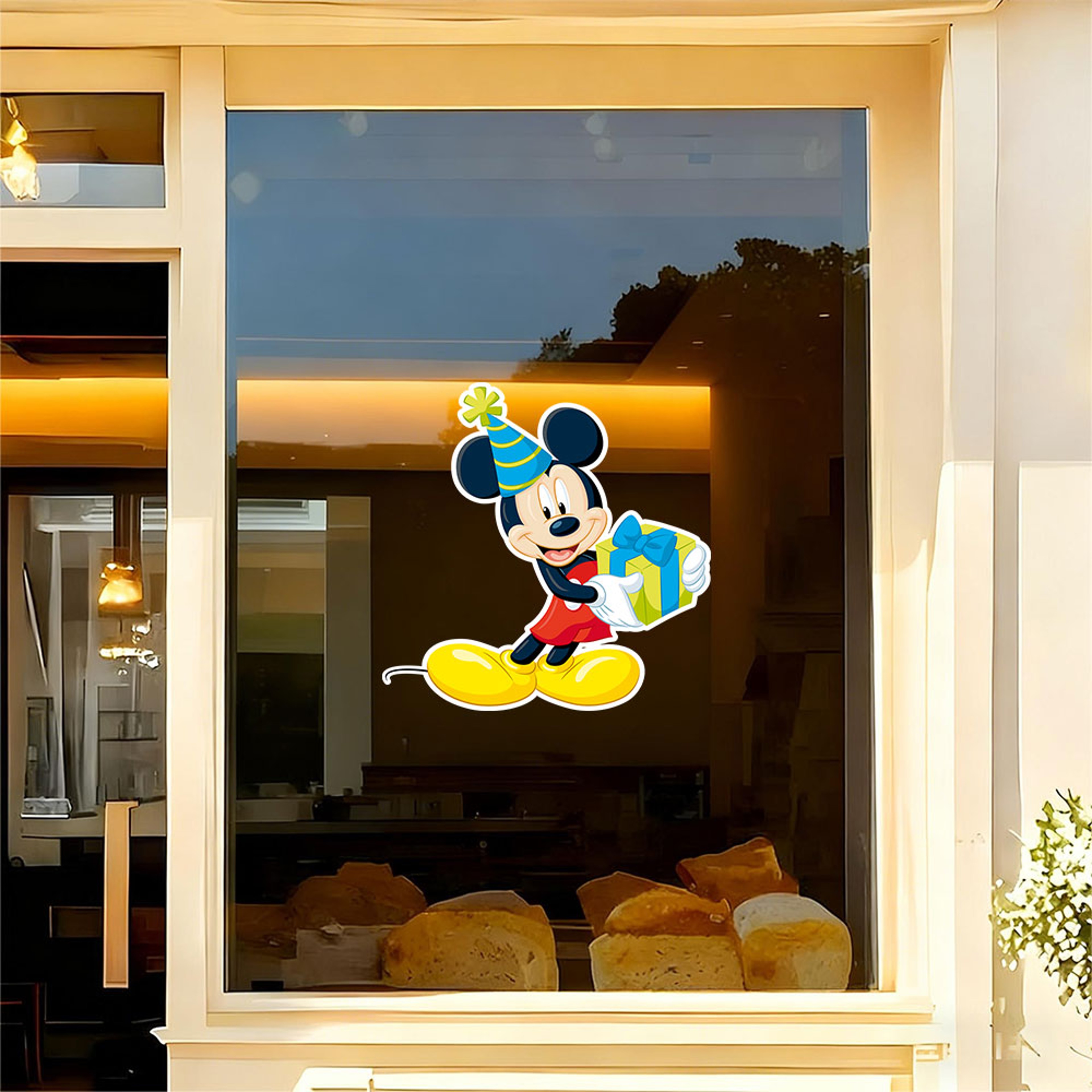 Mickey Mouse Stickers Gift Box, Decorative Stickers for Windows, Mirrors, Porches, and Walls – view 5