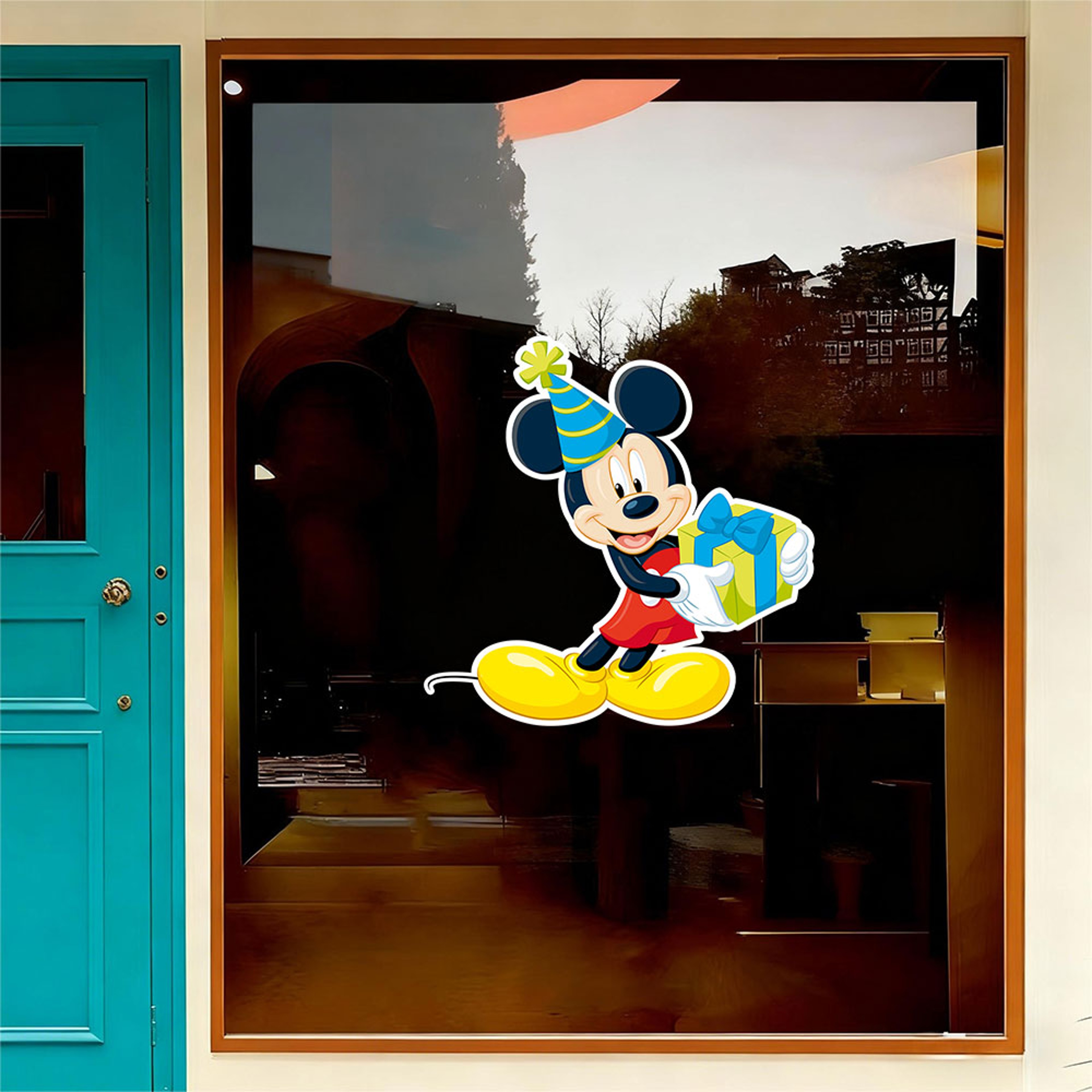 Mickey Mouse Stickers Gift Box, Decorative Stickers for Windows, Mirrors, Porches, and Walls – view 7
