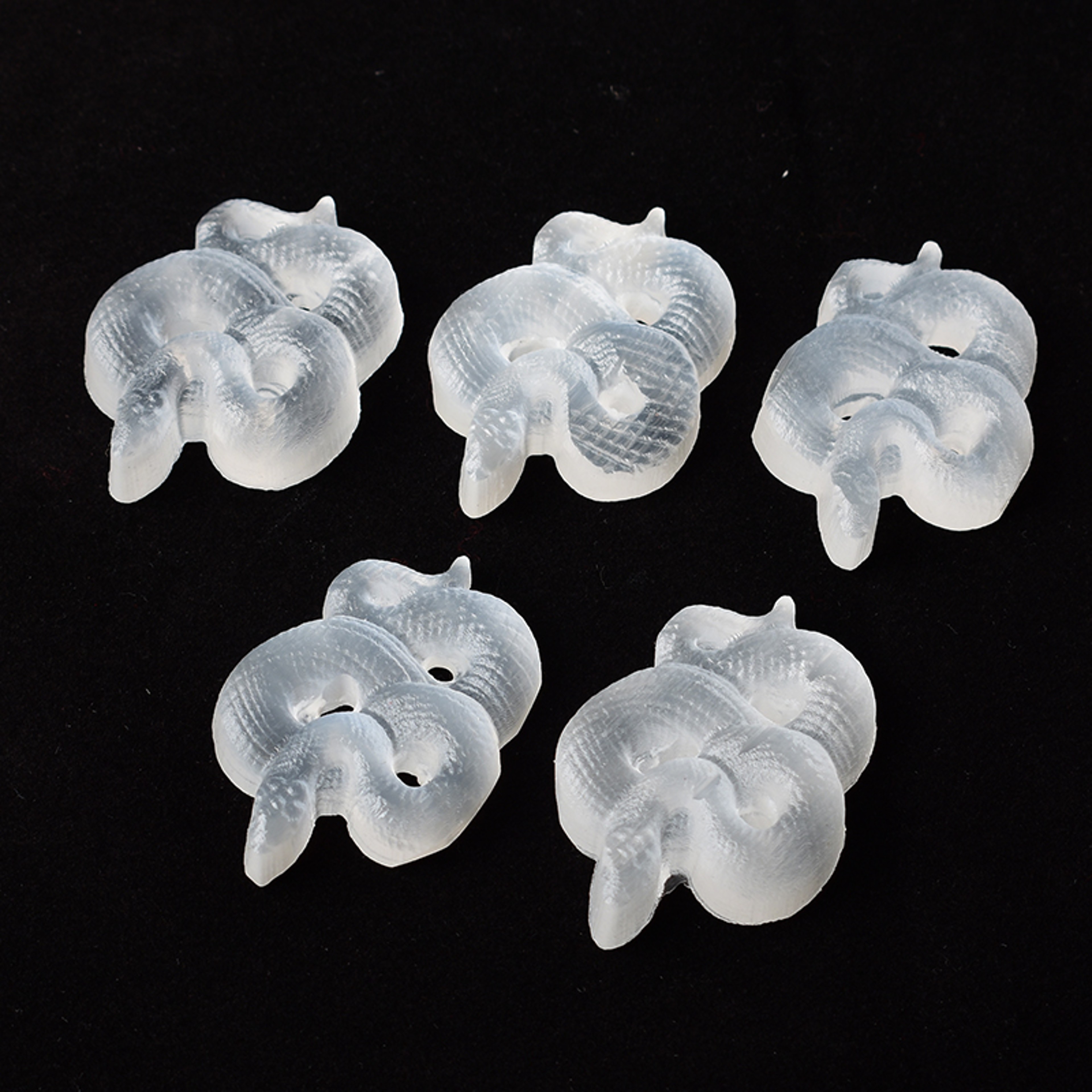 Feng Shui Natural Crystal Selenite Stone Snake, Mineral Specimen Crystal, Lucky Items Home Decor – view 4