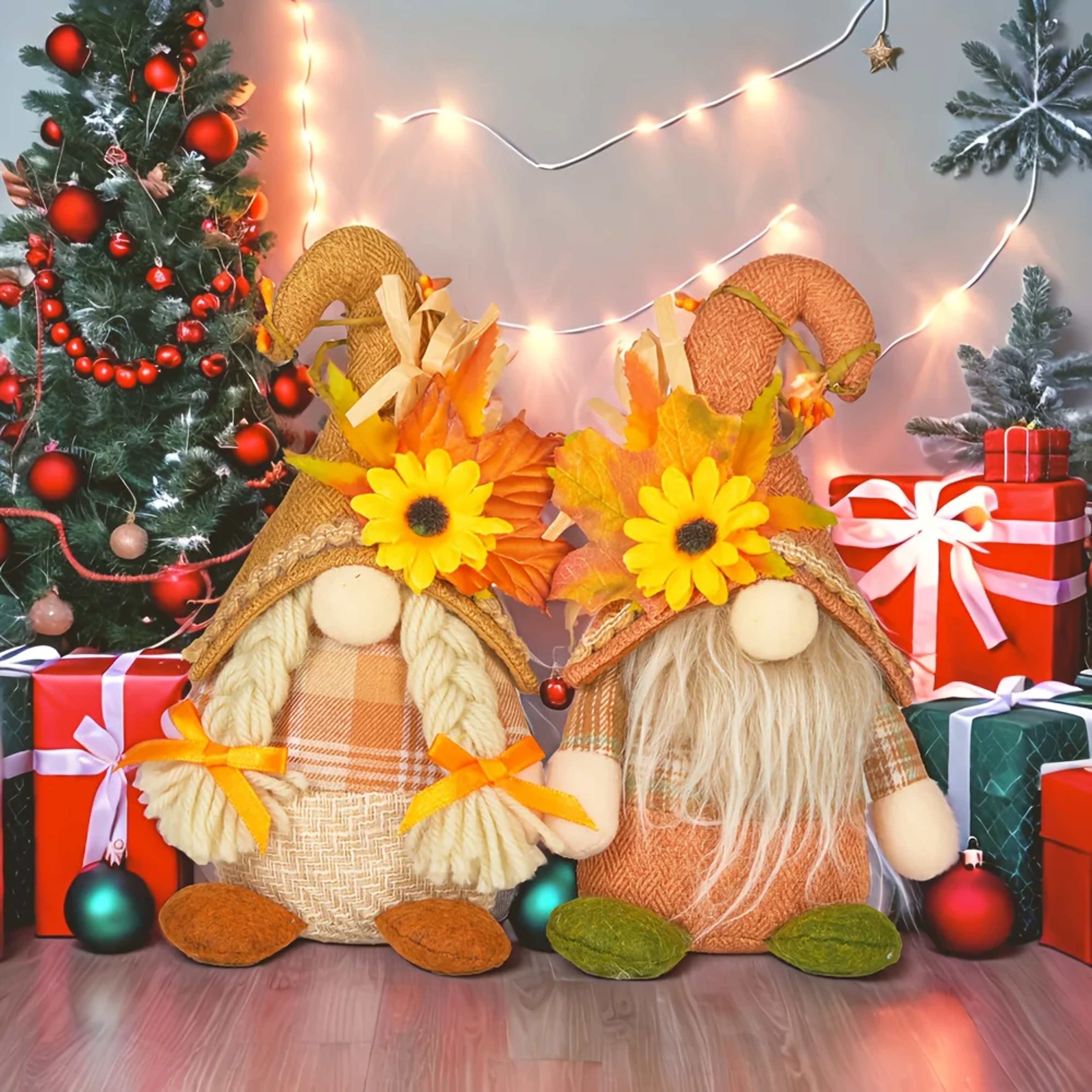 Home Accent Mini Dolls, Doll Accessories, Sunflower Dwarf Figurine, Collectible Desk Decoration – view 3