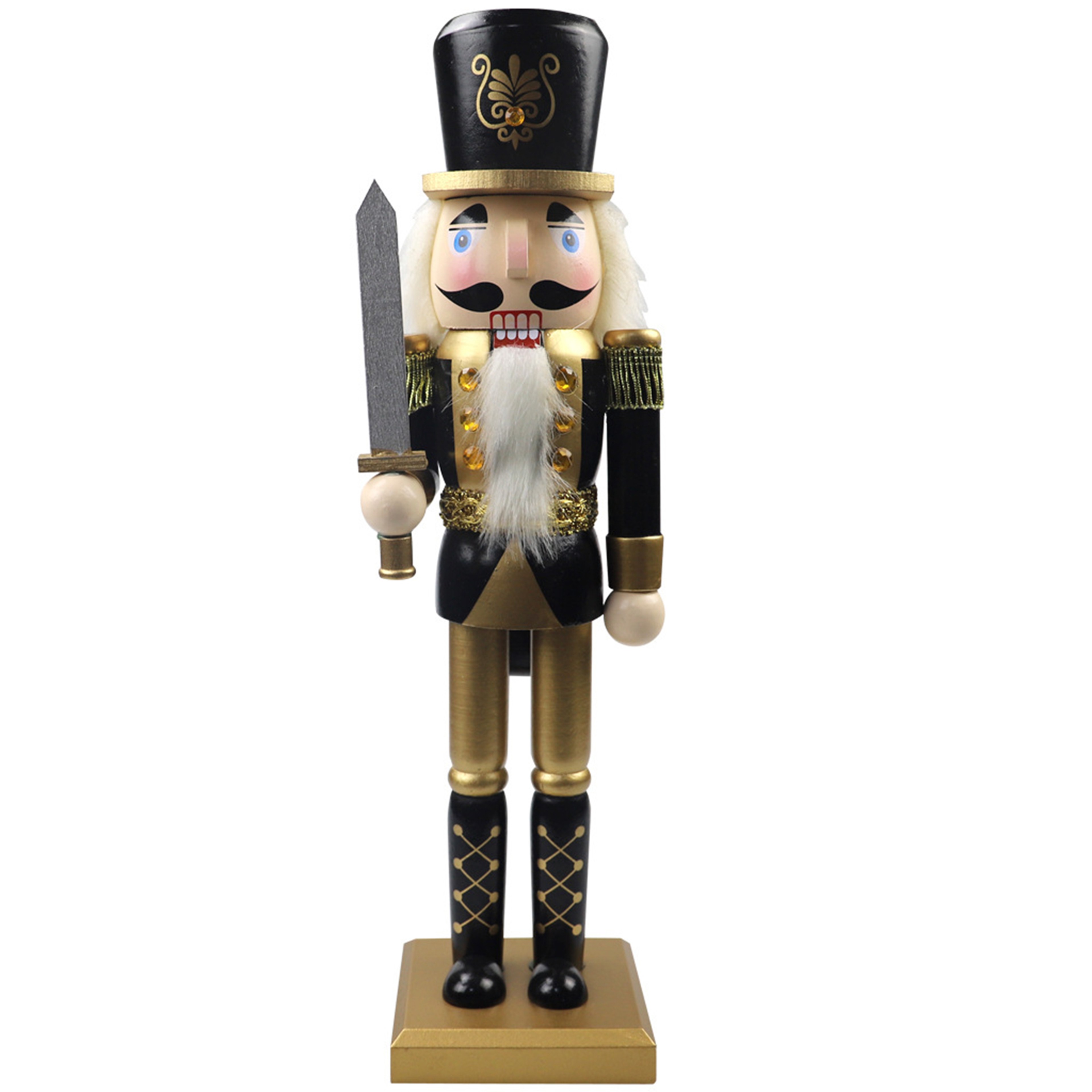 Nutcracker Ornament Gift for Home, Outdoor Sculpture Figurines, Garden Room Decor and Bedroom Decoration Items – view 7