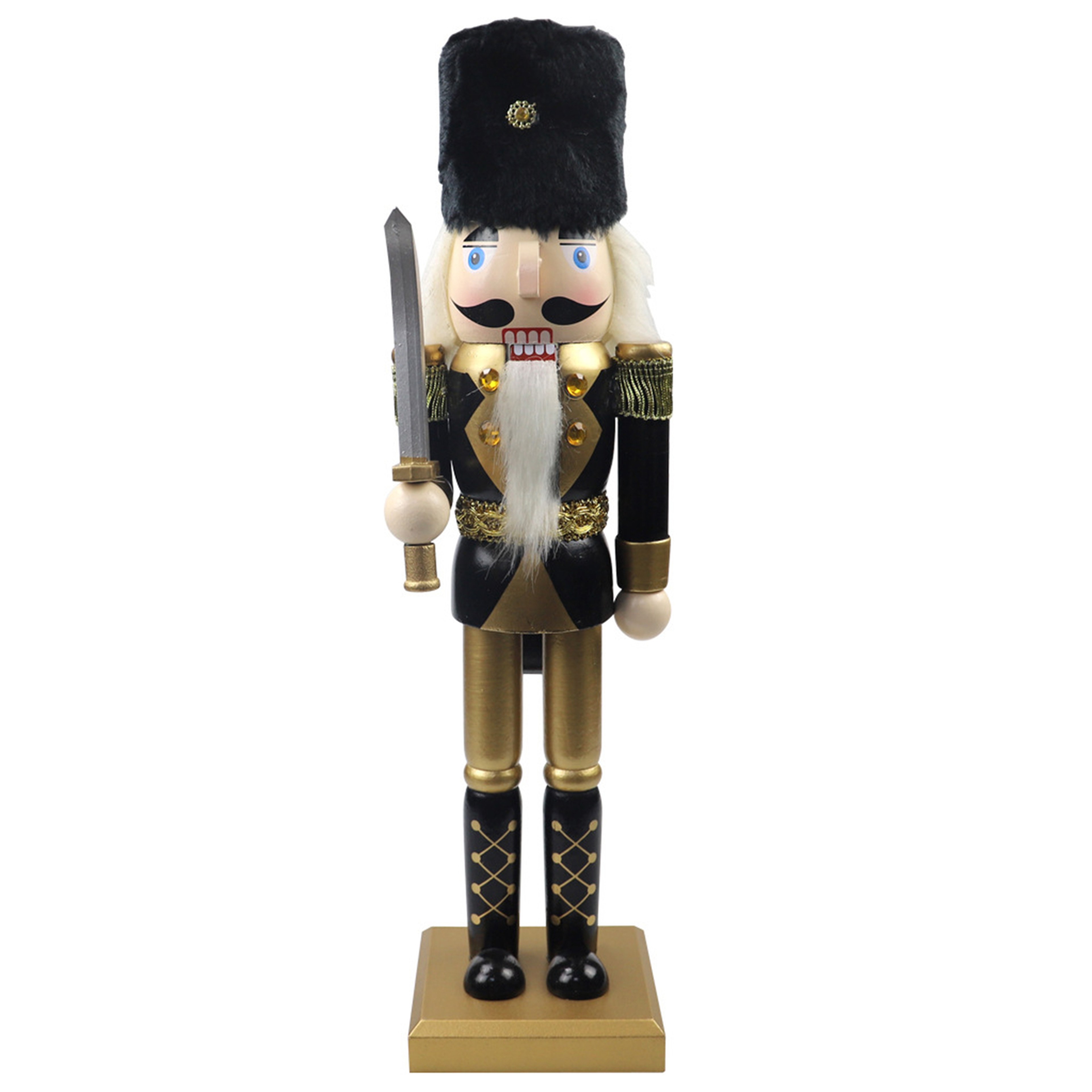 Nutcracker Ornament Gift for Home, Outdoor Sculpture Figurines, Garden Room Decor and Bedroom Decoration Items – view 11