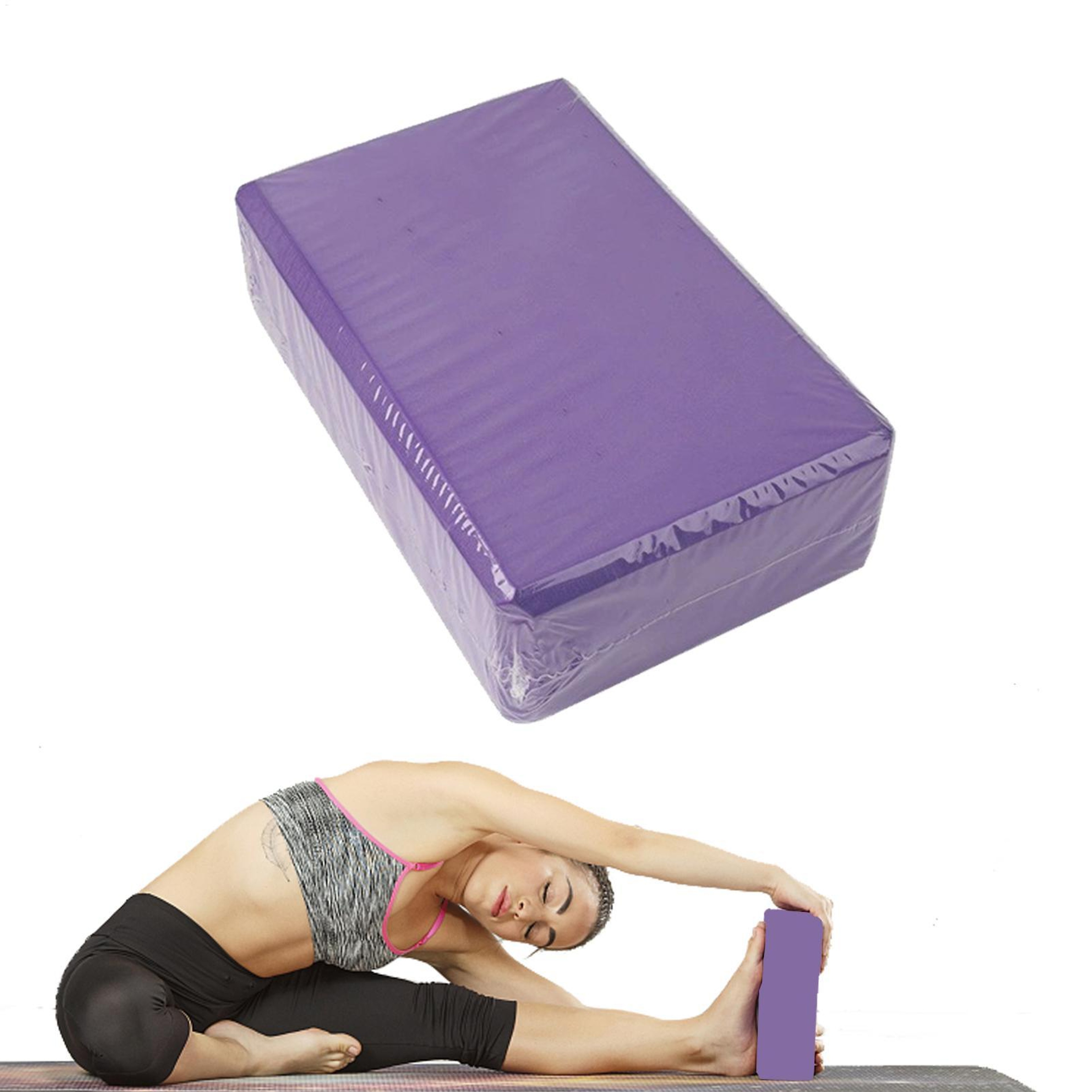 EVA Yoga Blocks for Body Shaping, Gym Foam Brick Training, Fitness Exercise Auxiliary Tool for Dance Stretching – view 5