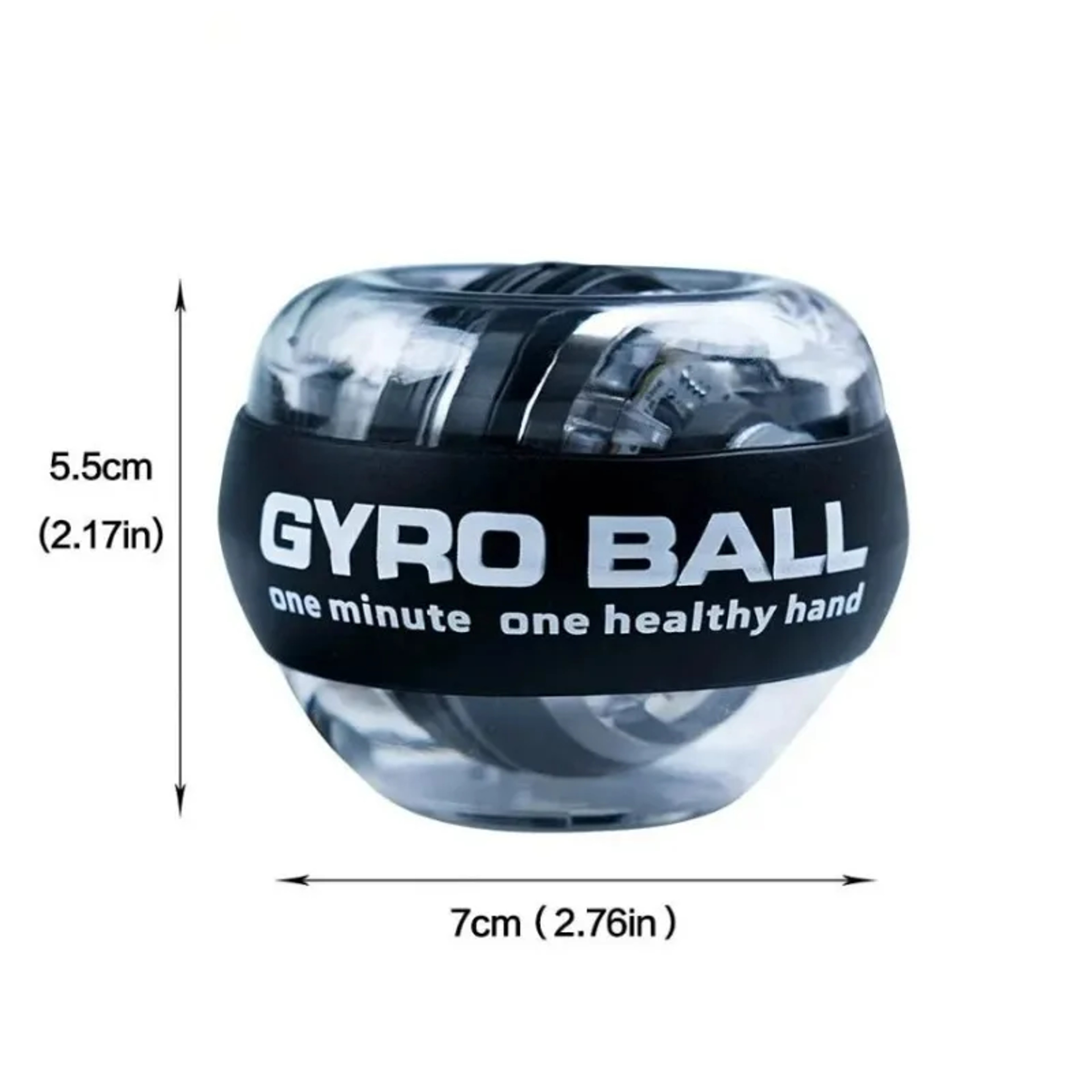 Forearm Strengthening Device, Wrist Gyro Ball Power Trainer for Finger and Arm Muscle Strength – view 5