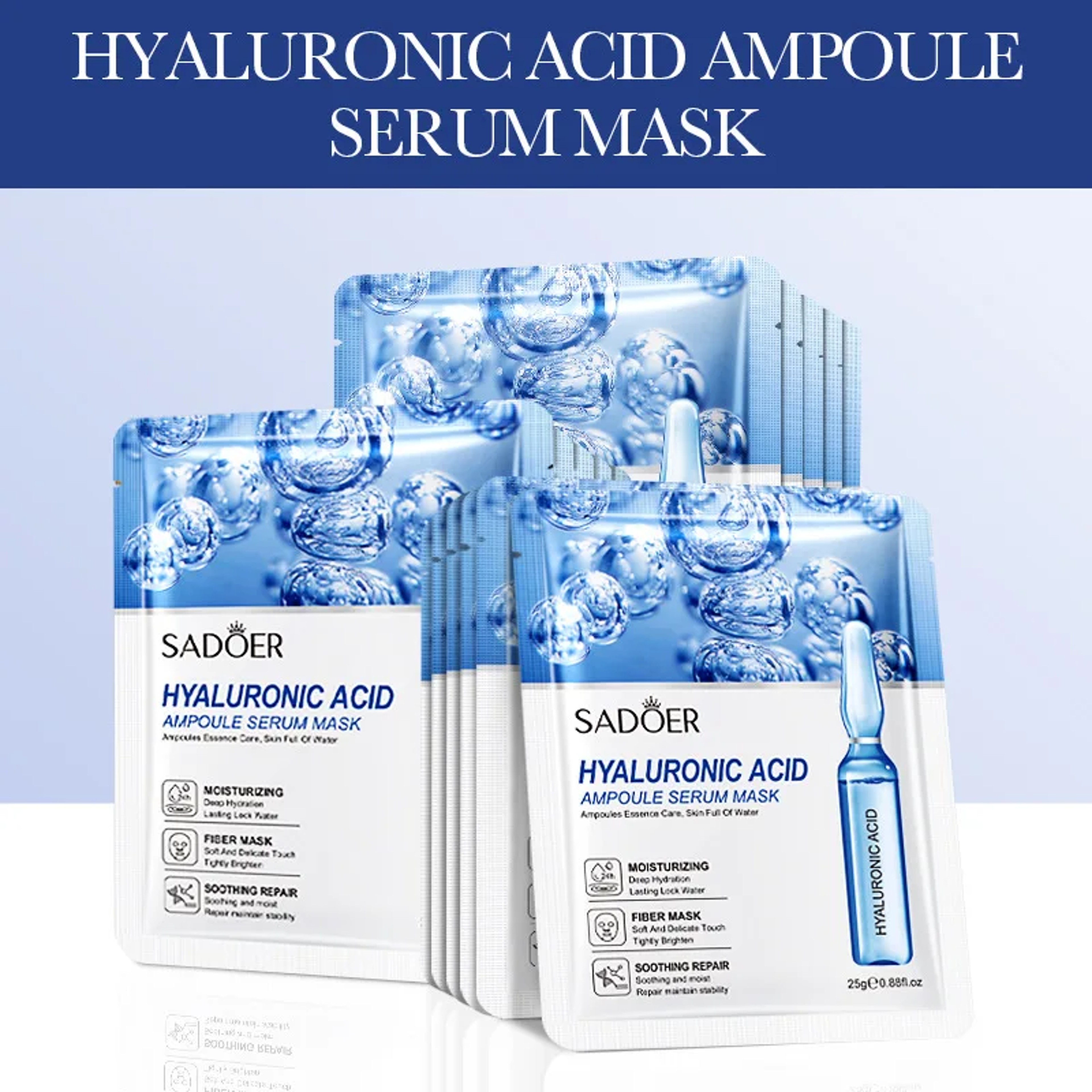 Facial Firming Acid Face Mask, Moisturizing Anti Wrinkle, Whitening Skin Care Product – view 6