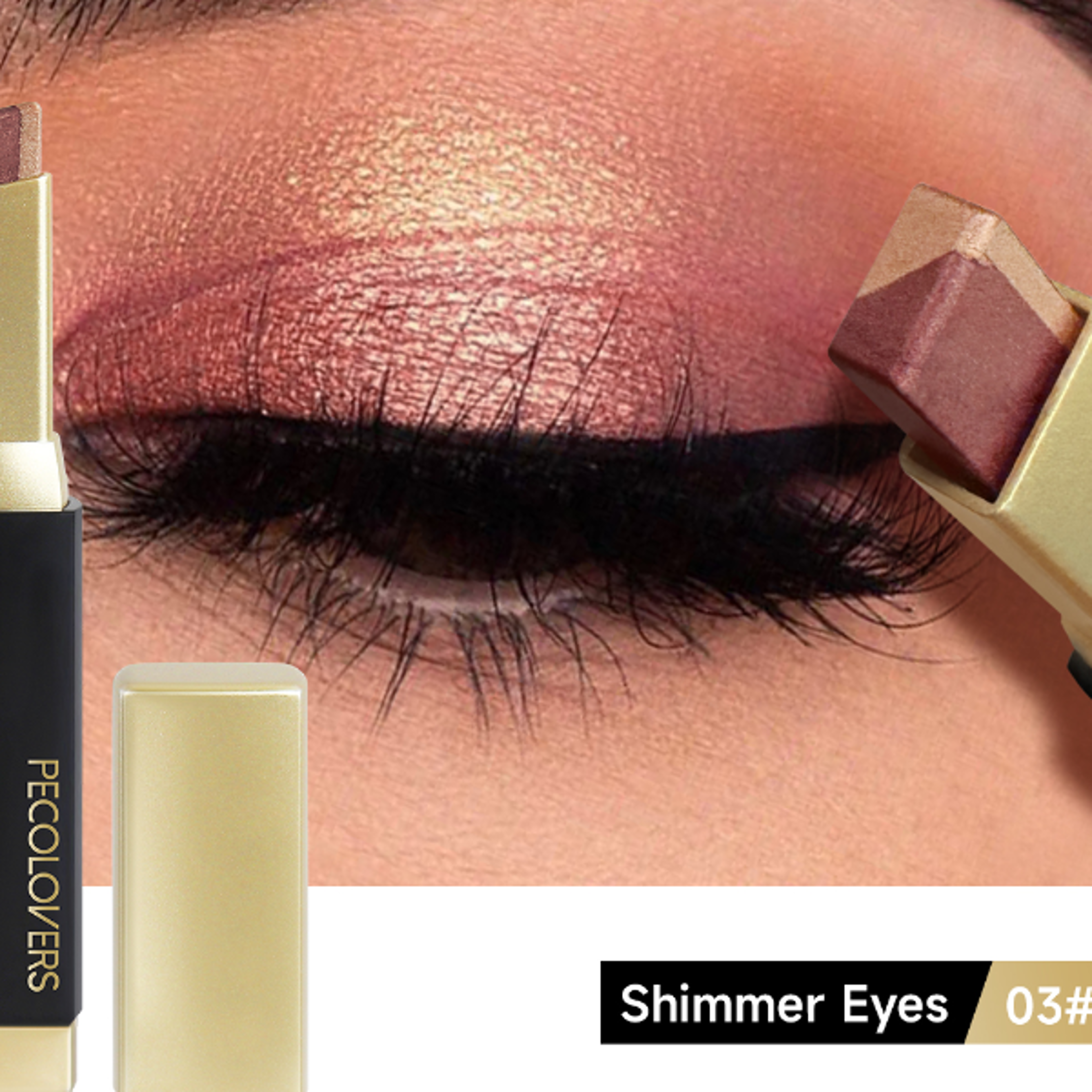 DualTone Pearlescent Eyeshadow Sticks  LongLasting Waterproof with Vibrant Colorfastness  Perf