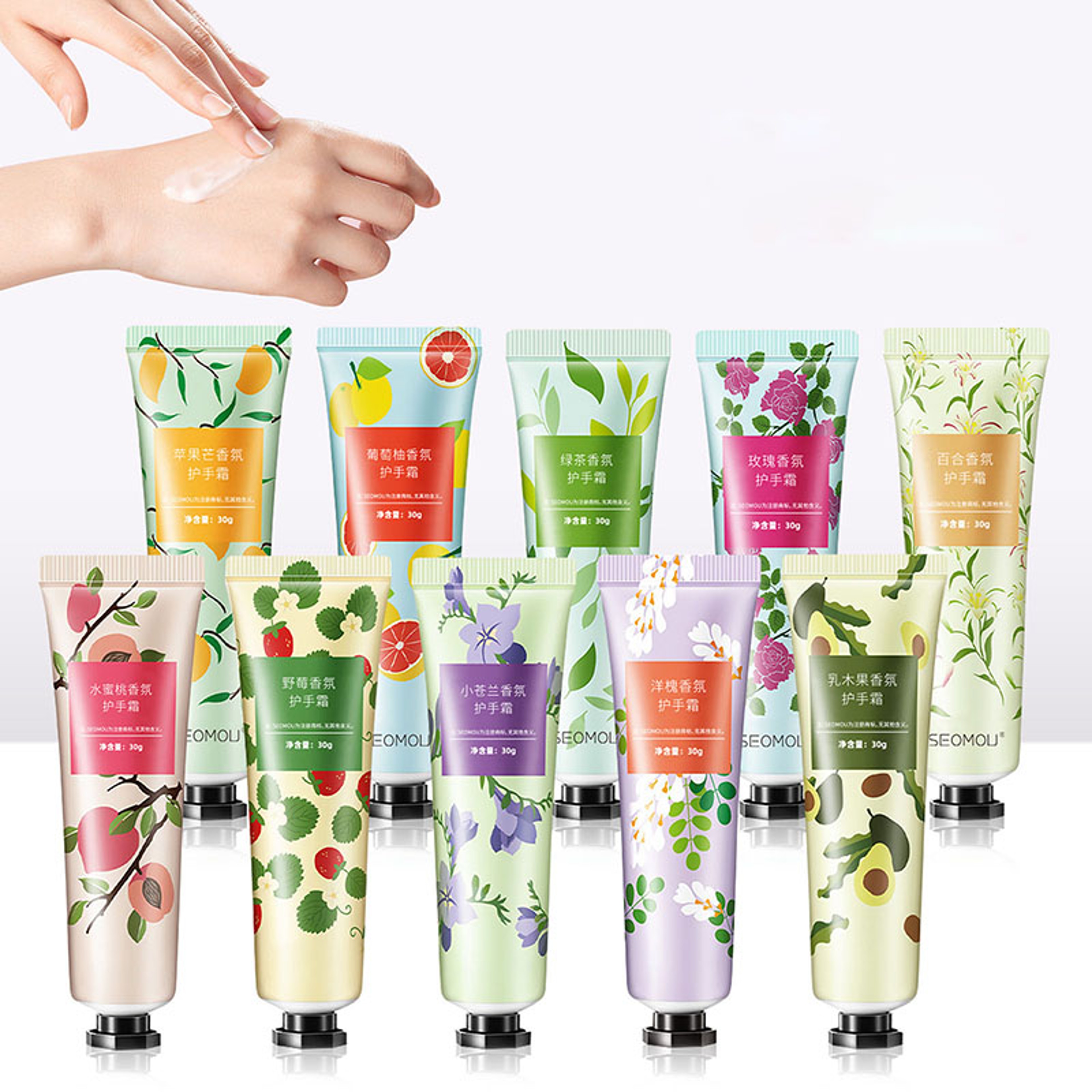 Beauty Skincare Hand Creams Moisturizing Nourishing Anti Chap Repairing Set 2