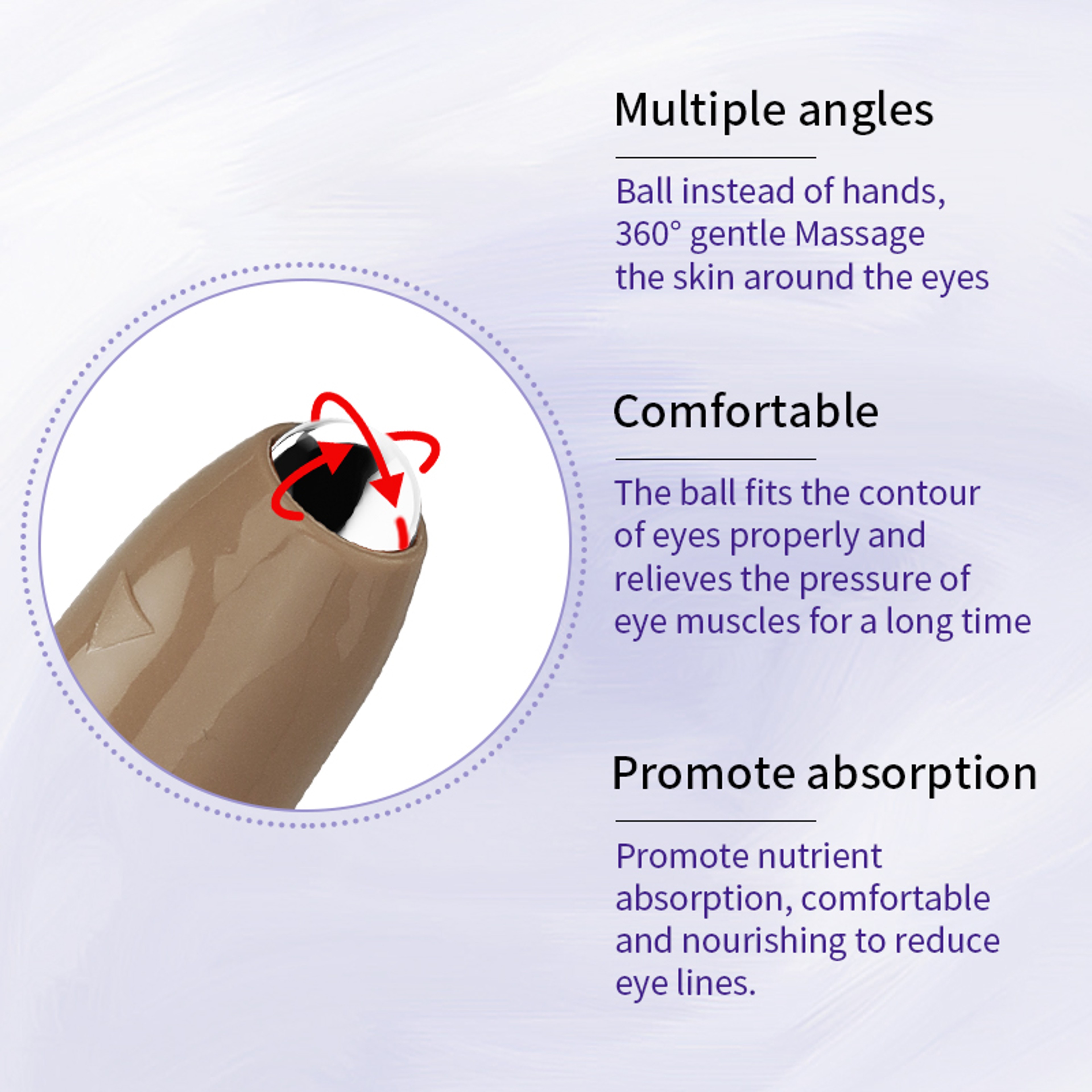 Refreshing Eye Serum with Hyaluronic Acid and Roller Ball for Hydrating and Fading Fine Lines – view 5