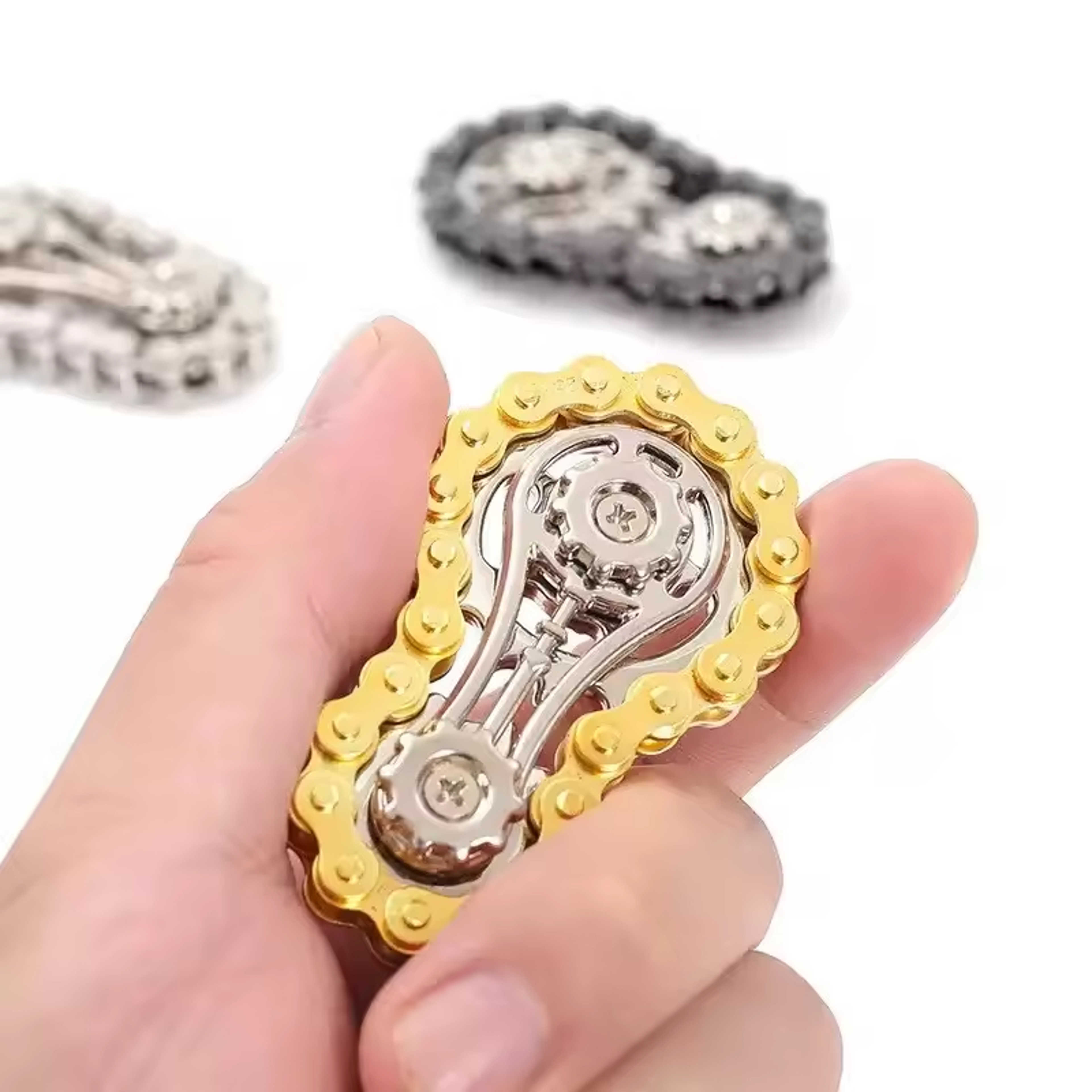 Fingertip Gyro Sprocket, Gear Sensory Toy for Anxiety Relief, ADHD & Autism Friendly – view 2