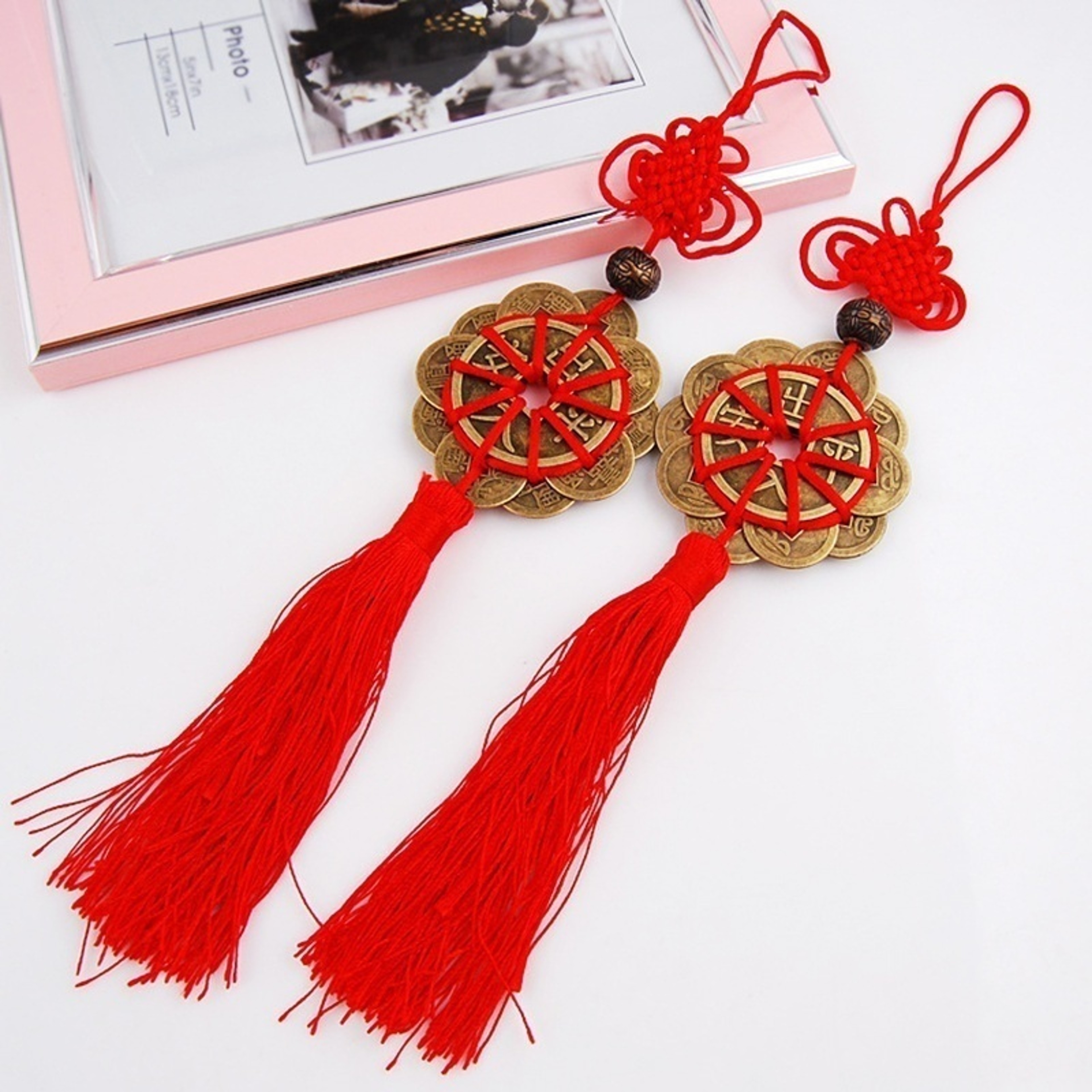 Feng Shui Lucky Coins Wall Hanging for Prosperity, Protection & Good Fortune – view 6