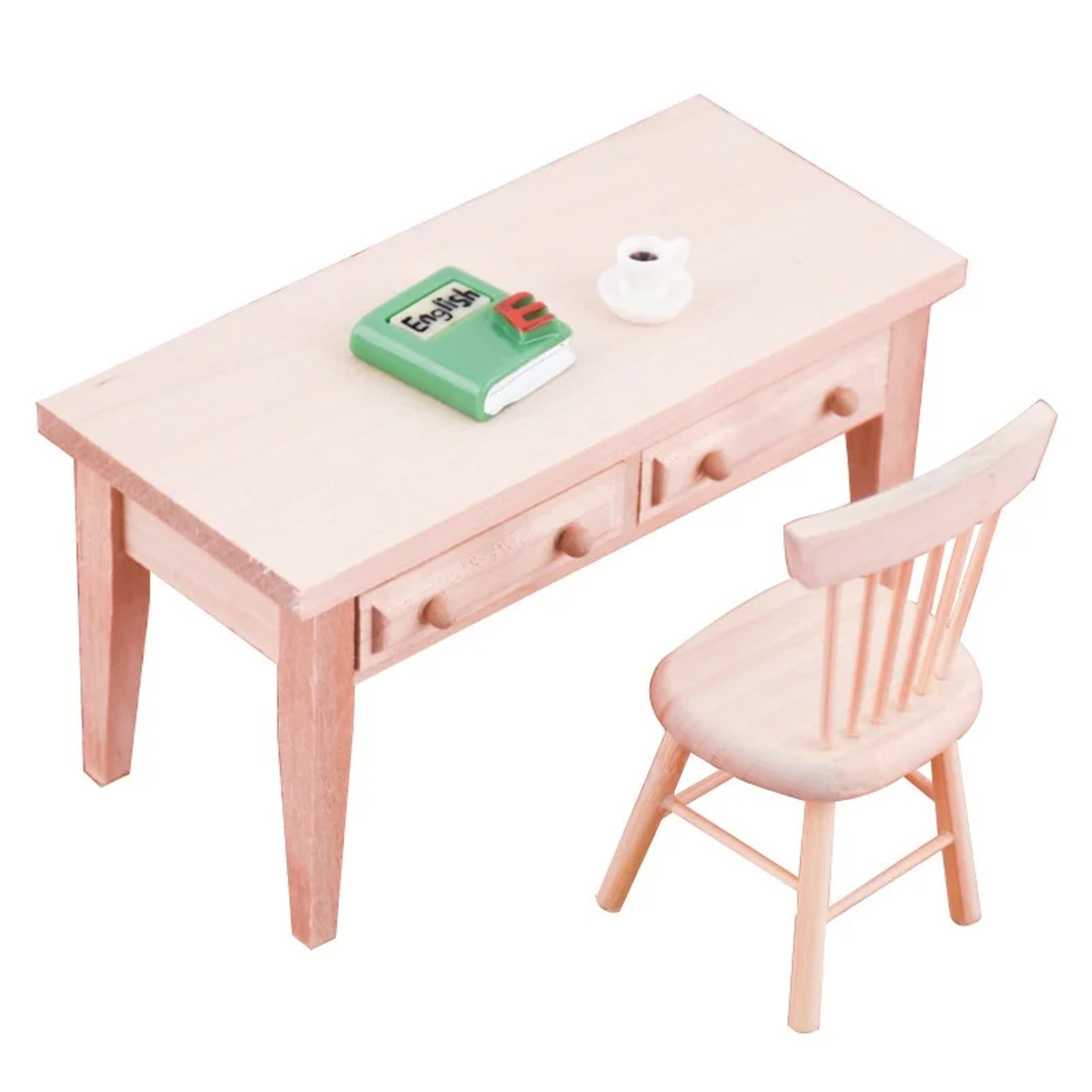 Mini Props Simulation, Doll House Mini Furniture, Book Desk Model, Table Decoration – view 1