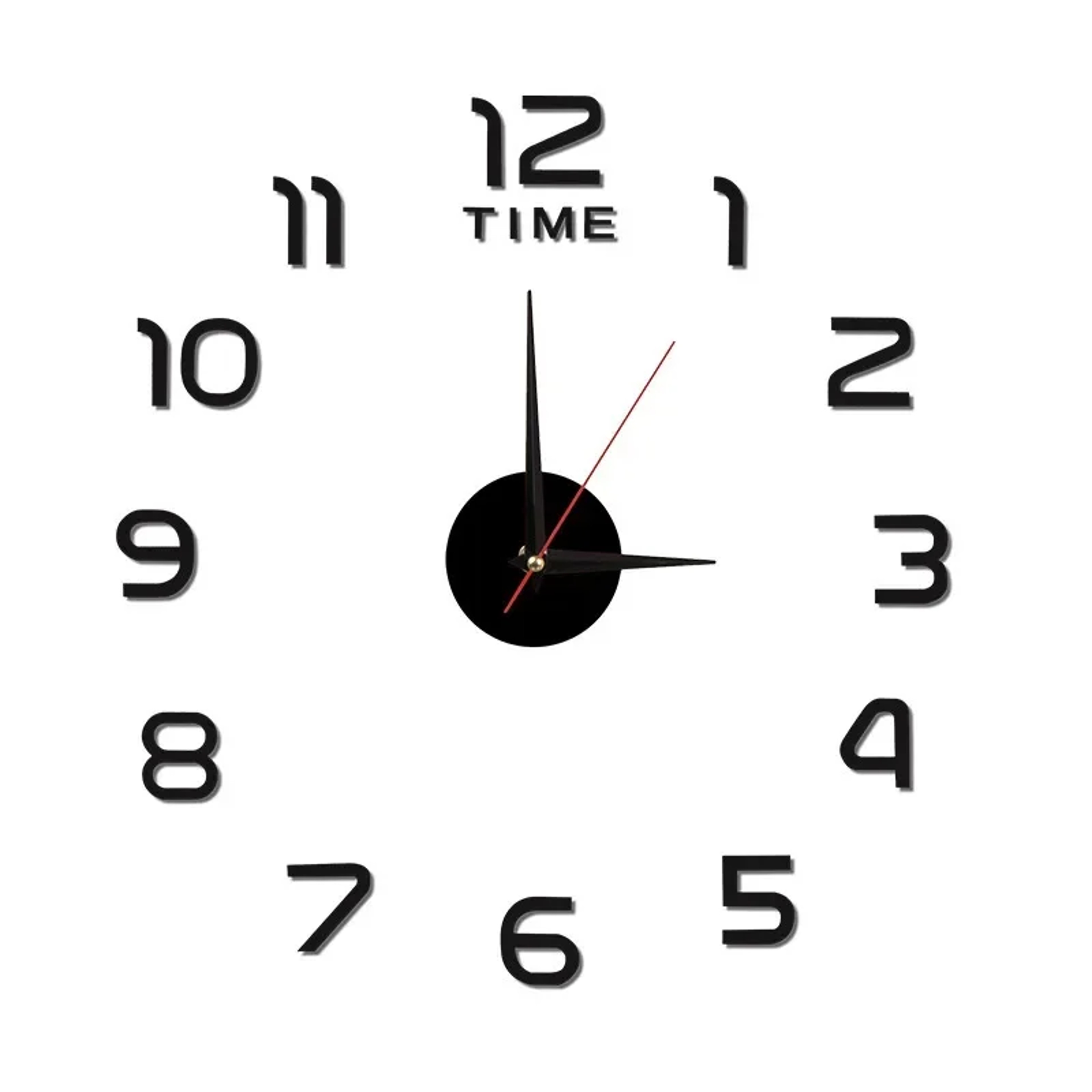 Home Decor Items For Bedroom Aesthetic Wall Clock In Dark Noiseless Living Room Clock 2