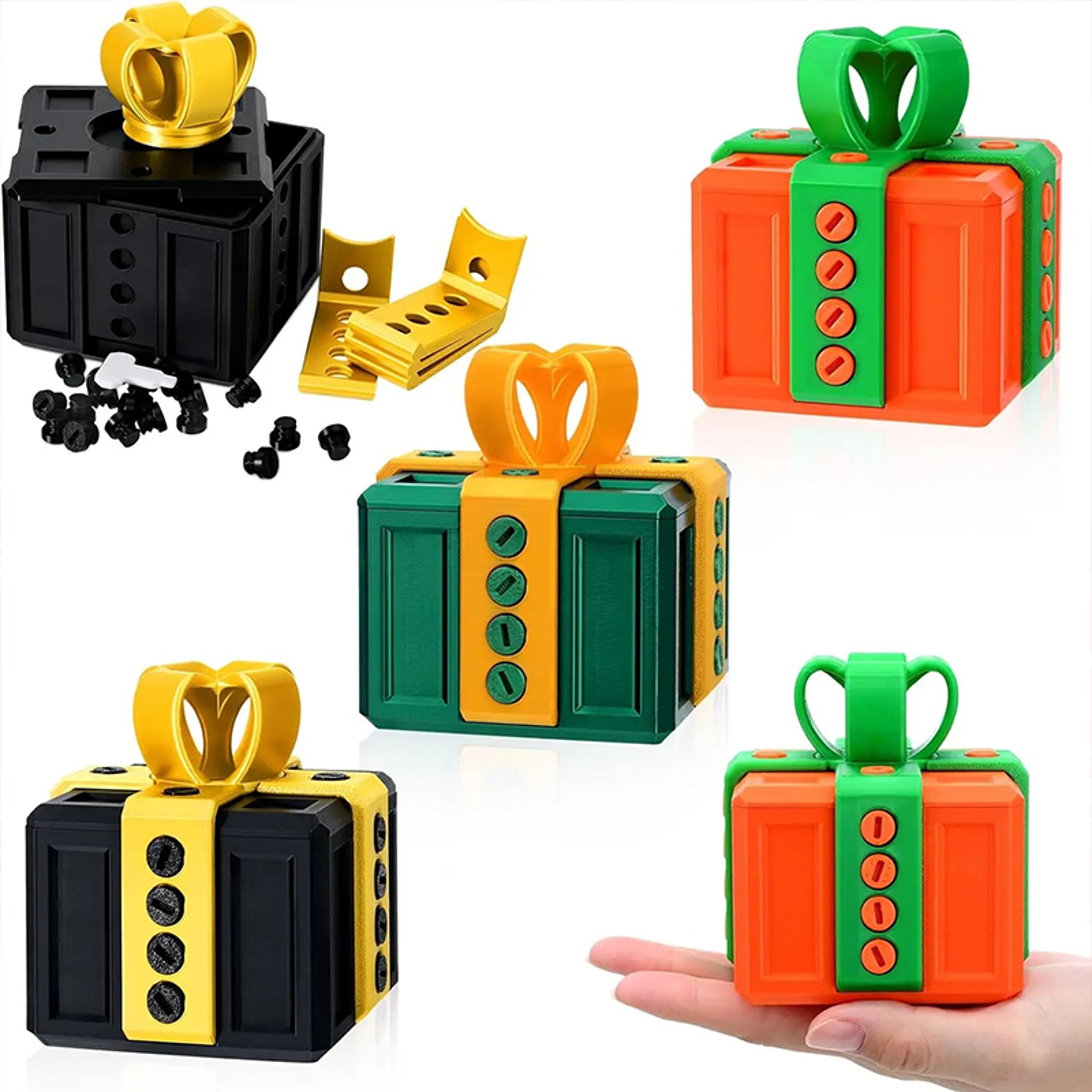 Funny Middle Finger Surprise Gift Box Christmas Prank Gift Home And Office Desk Decor For Kids And  2