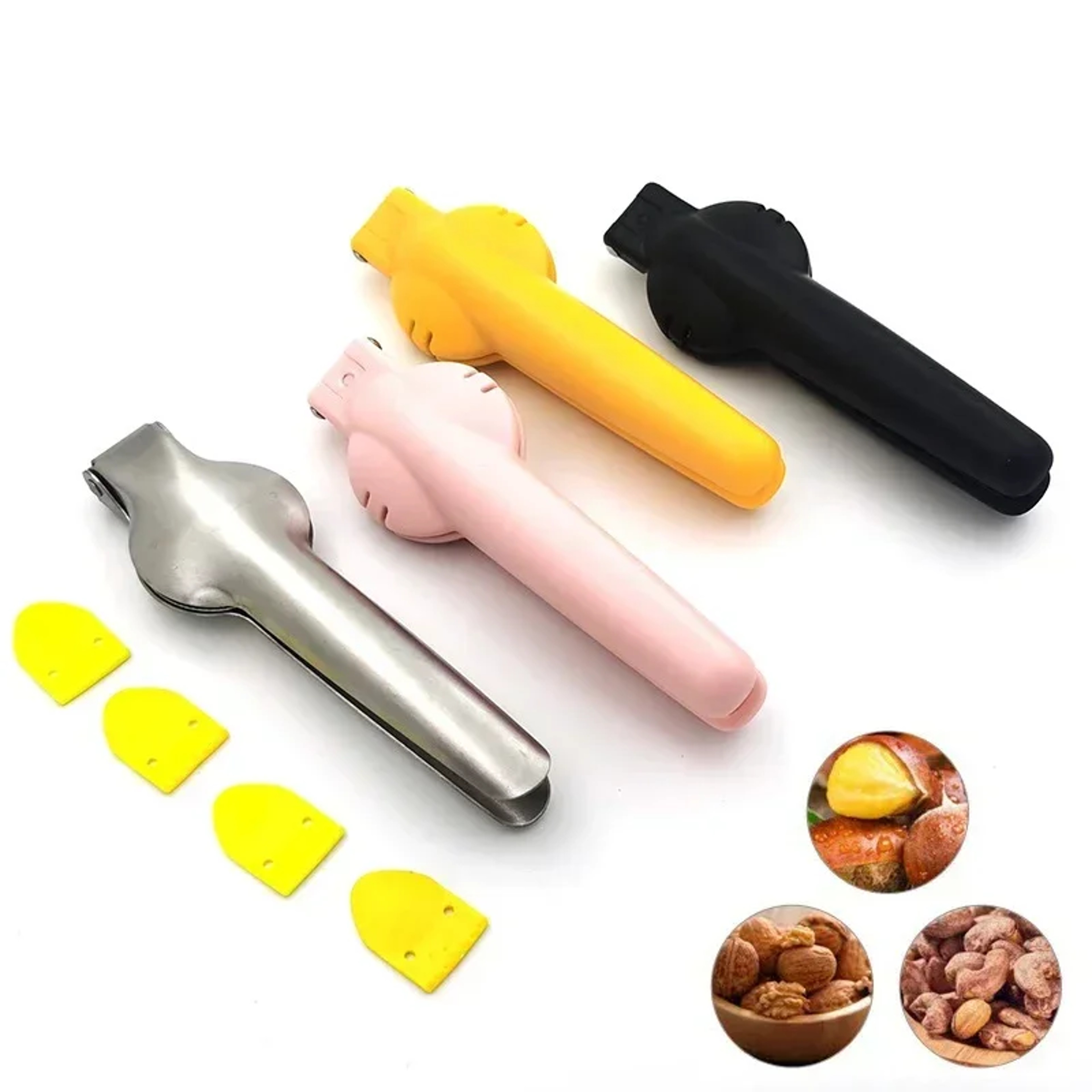 Stainless Steel Nutcracker Opener, Chestnut Sheller, Walnut Peeler, Kitchen Tools – view 5