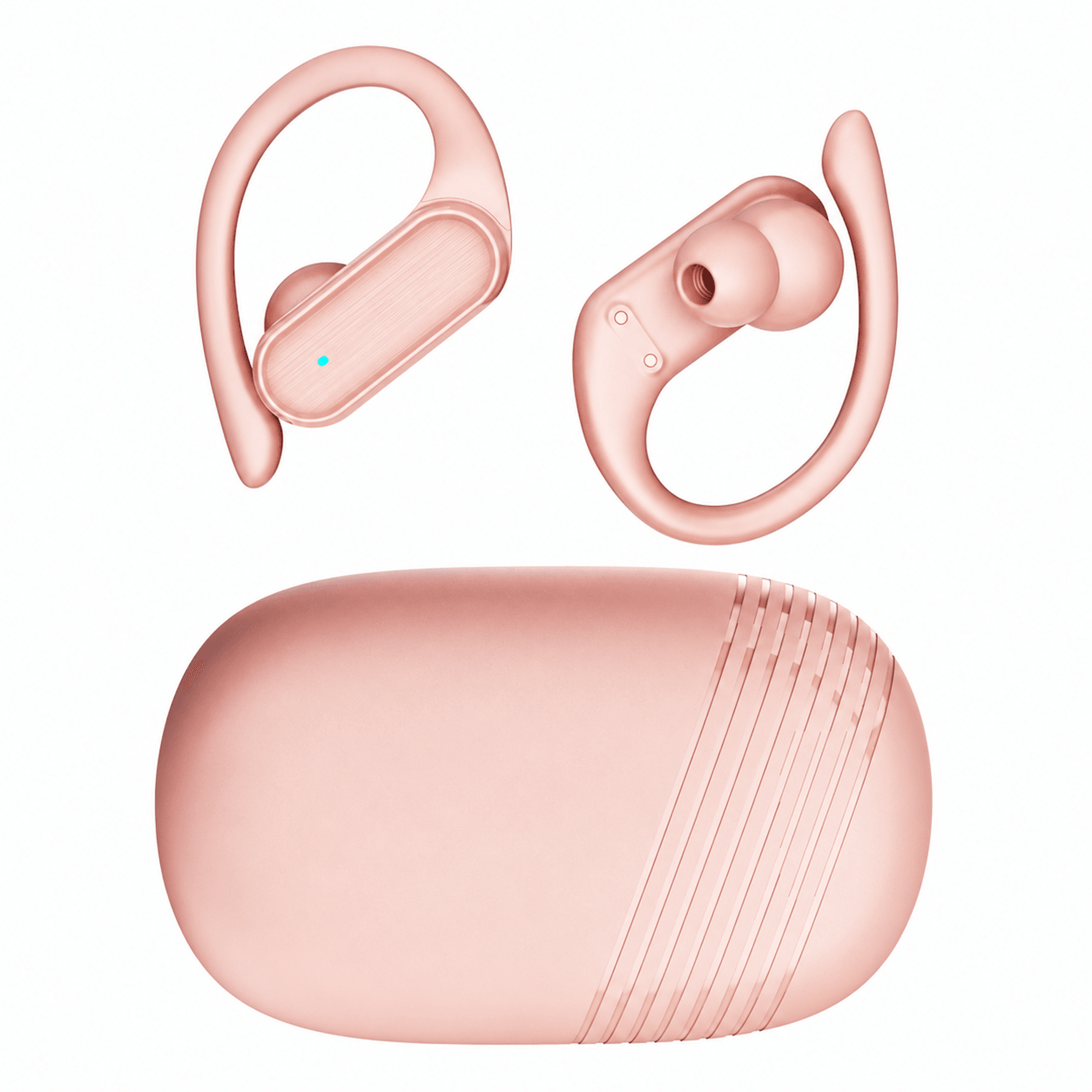 Wireless Bluetooth Earphones HiFi Sound Ultra Light For Gaming Sports  Running 6