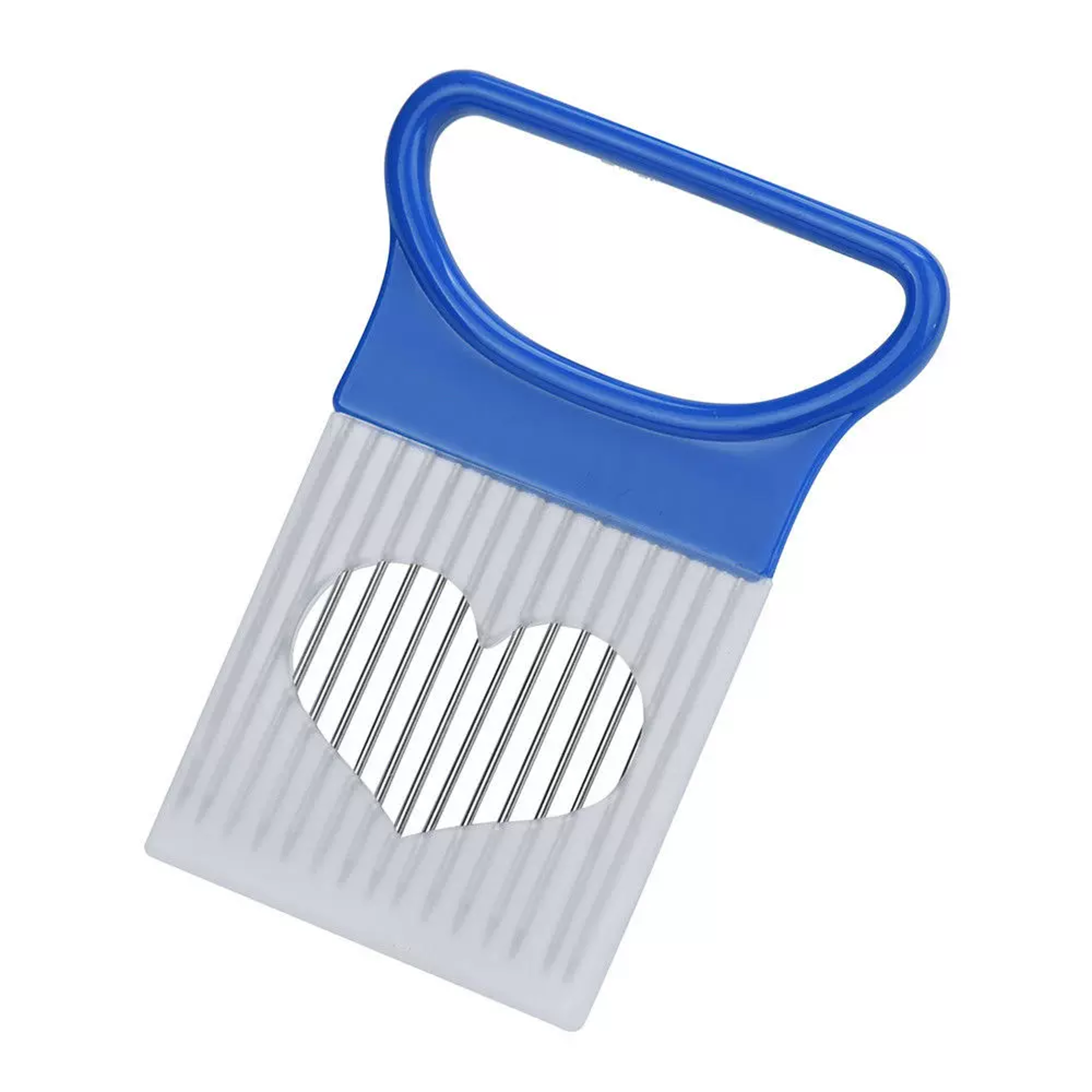 SliceMaster Stainless Steel Onion Holder For Slicing  Vegetable Cutting Guide 6