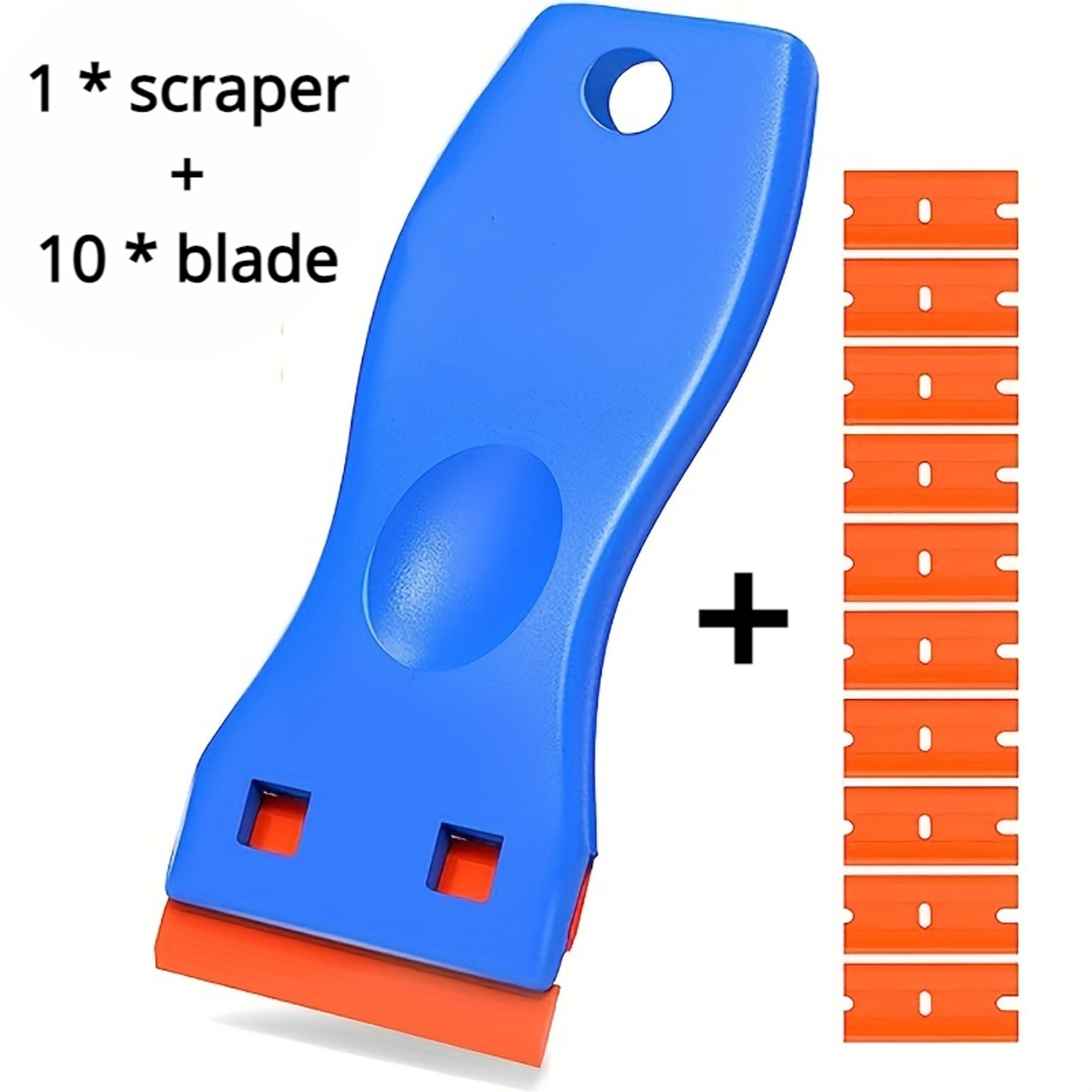 Precision Plastic Car Sticker Remover  Glass Scraper Tool Set 5