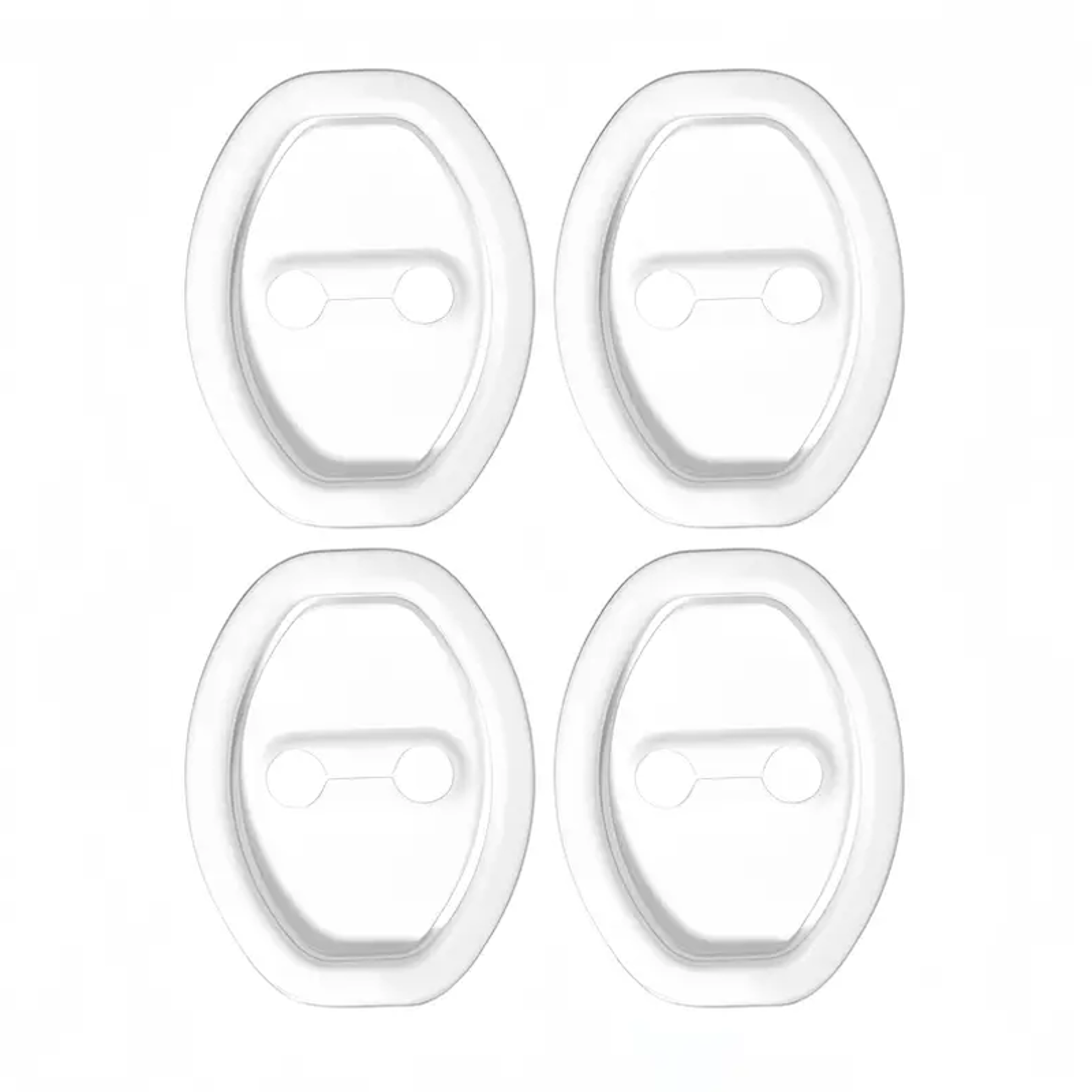 SilentGuard Car Door Lock Protector Pads Pack Shock Absorbing Anti Collision Sleeves 7