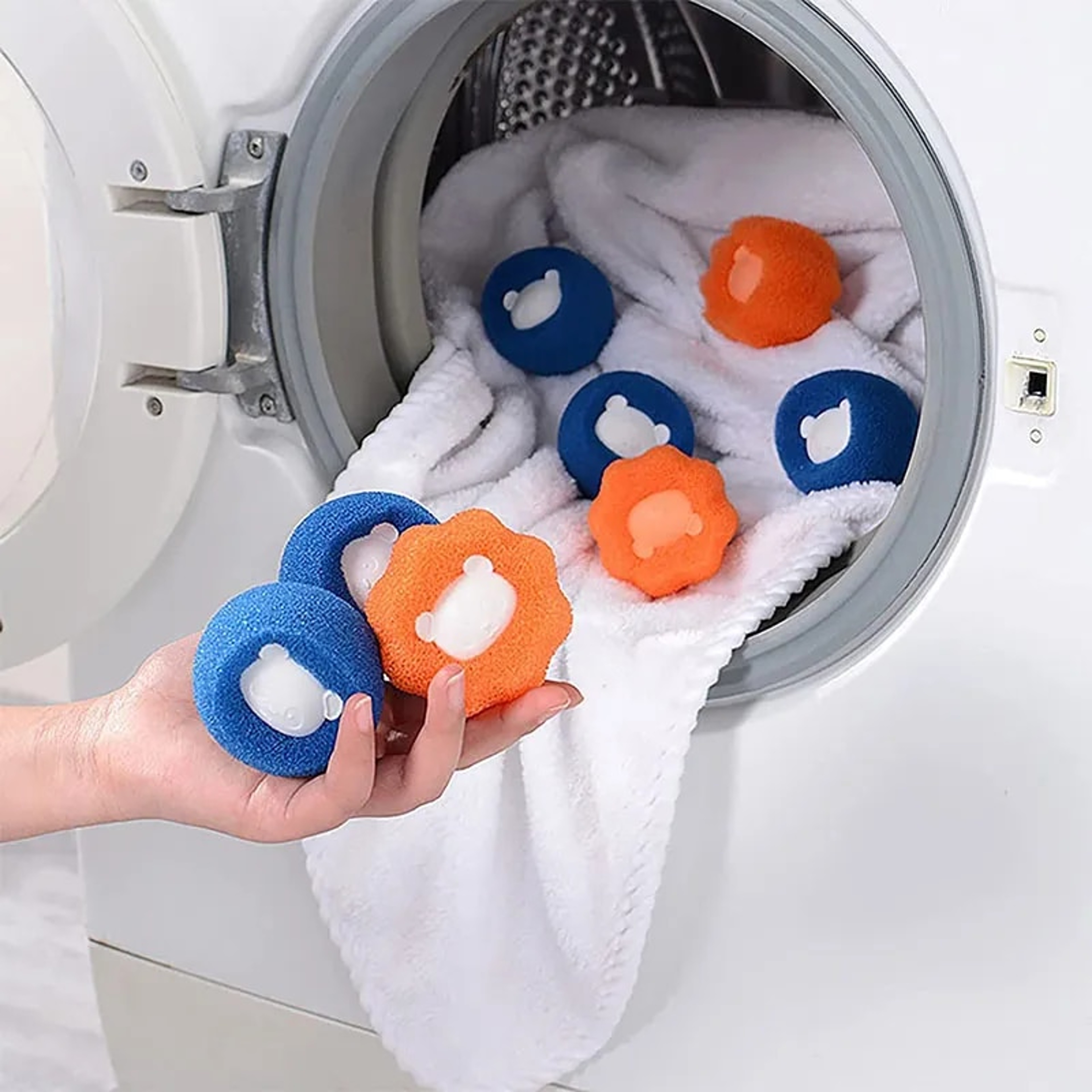Ultimate Pet Fur Laundry Hair Remover Balls Reusable Washing Machine Lint  Fur Catcher 1