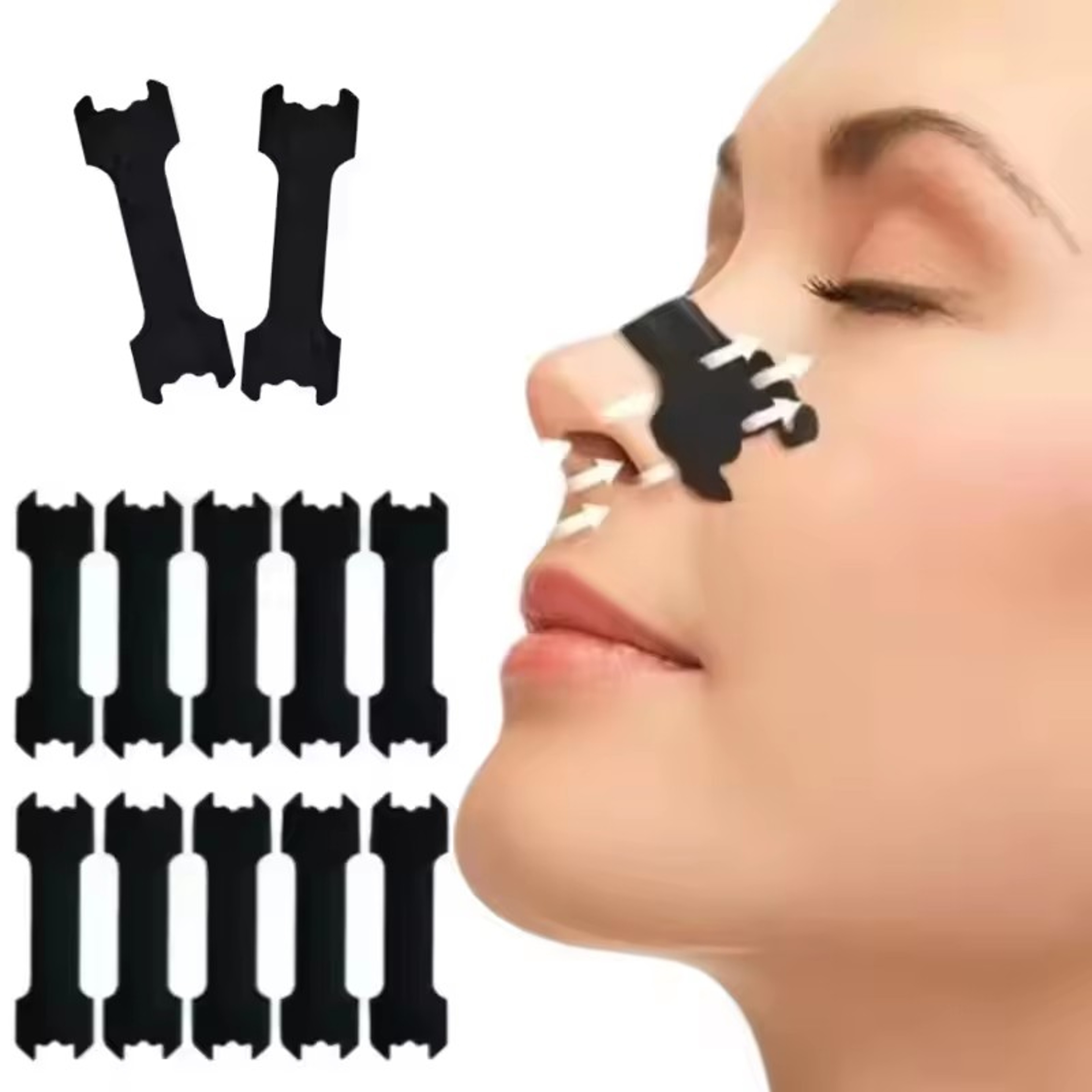 BreatheEasy Extra Strength Nasal Strips For Better Sleep  Snoring Relief 0
