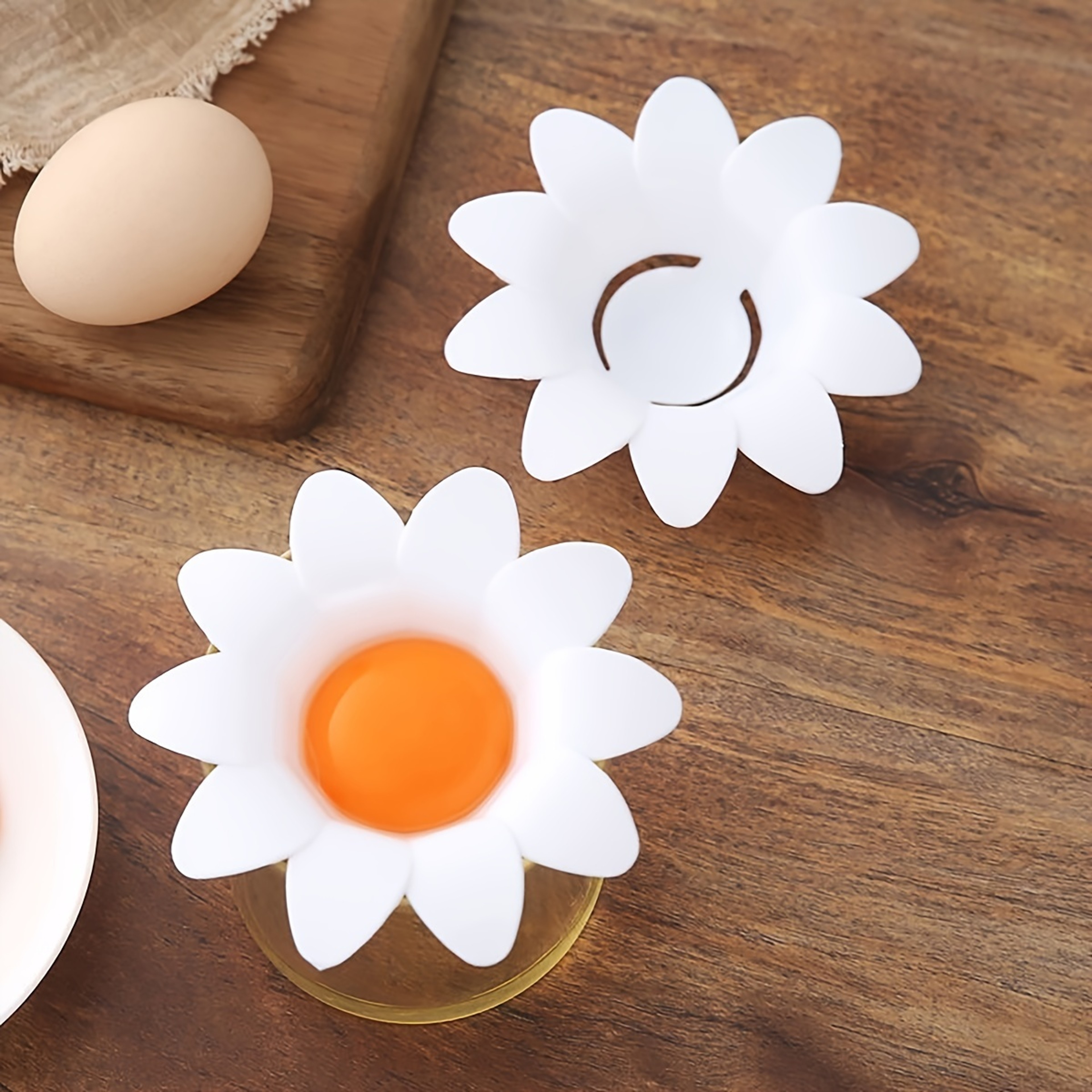Blossom Egg Separator Tool Easy Egg Yolk Separator For Baking  Cooking 3