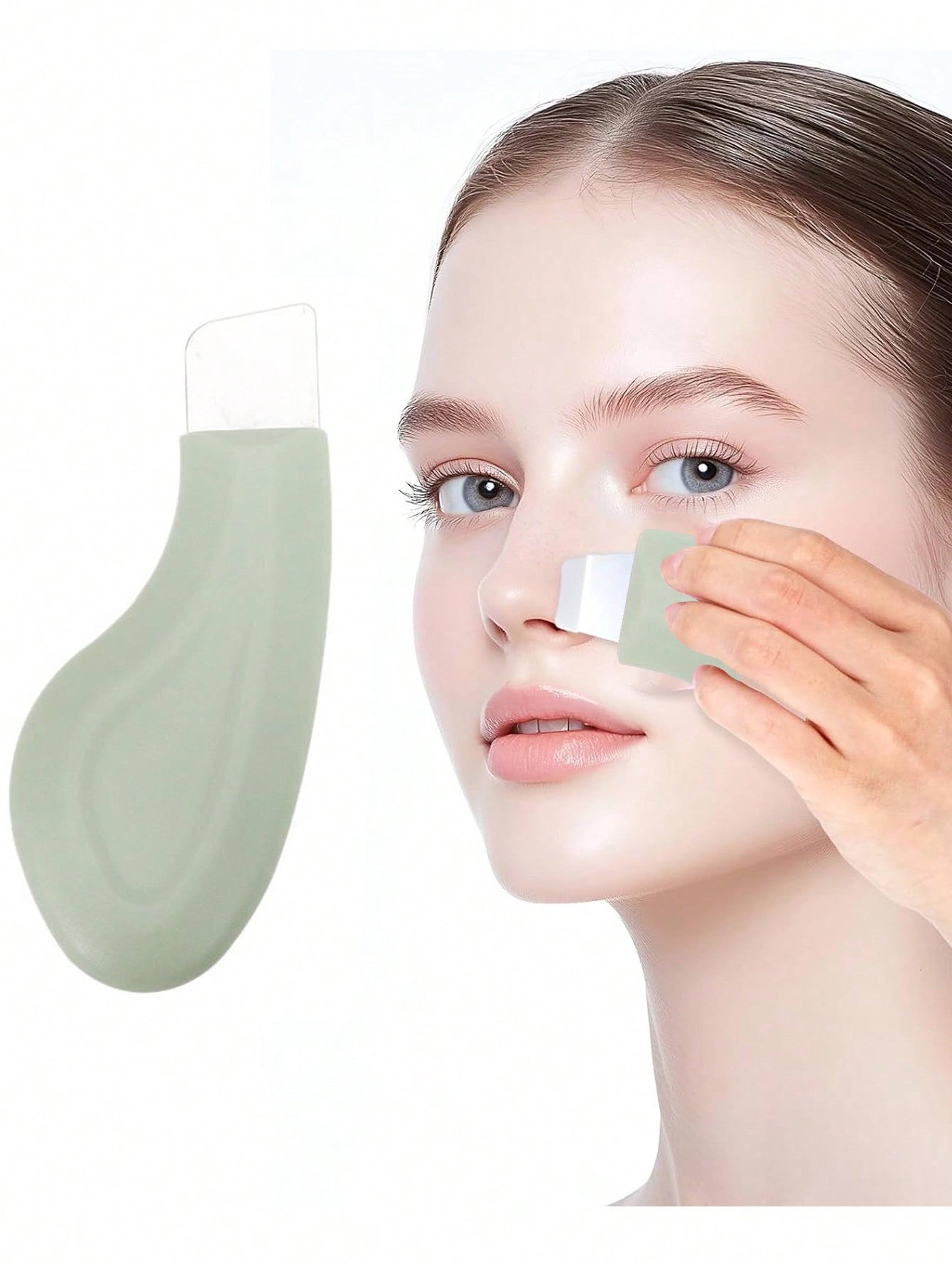 Gentle Silicone Facial Scraper  Nose Blackhead Remover Tool For Deep Pore Cleansing 8