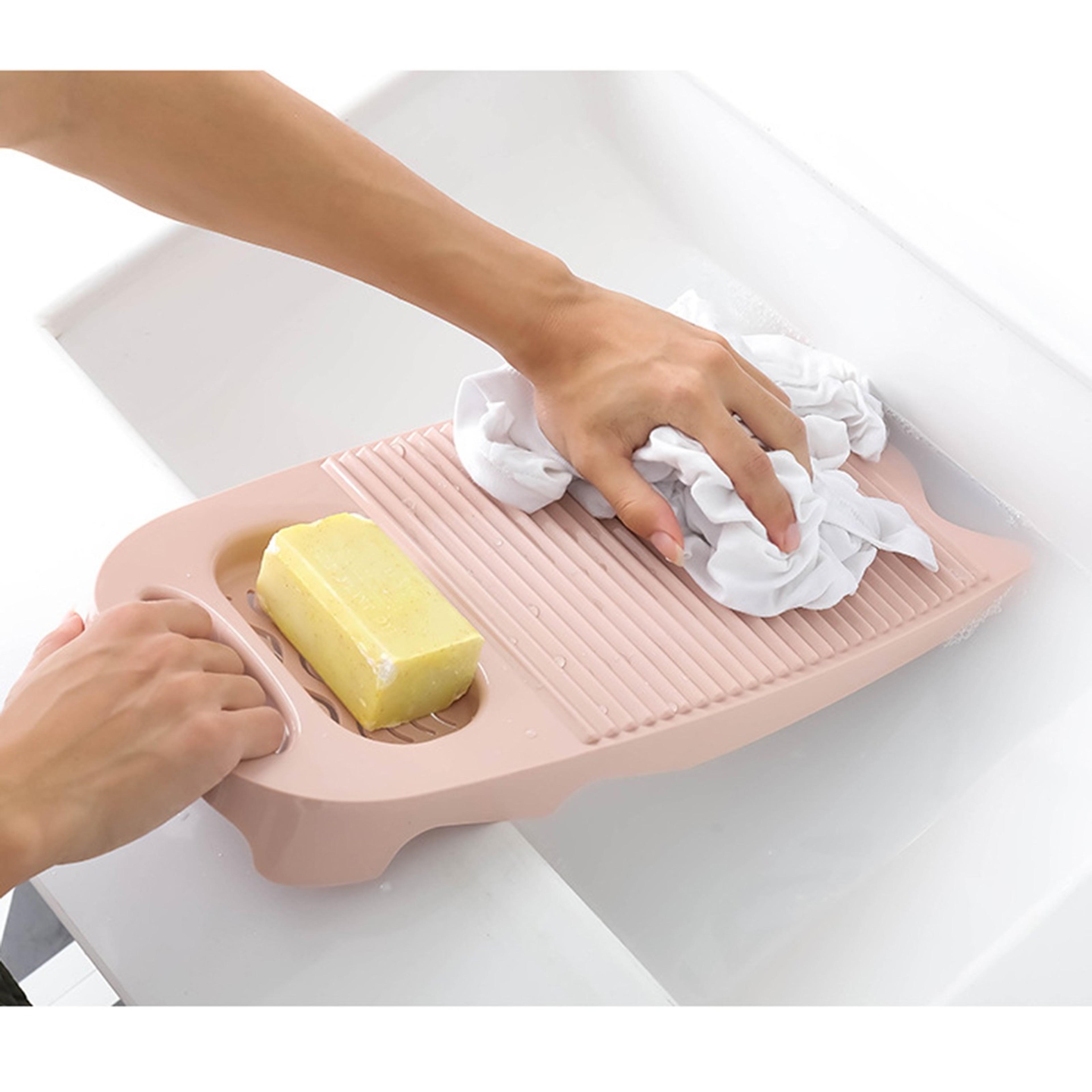 Portable Hand Wash Laundry Board With Soap Holder For Underwear Lingerie  Delicates 2