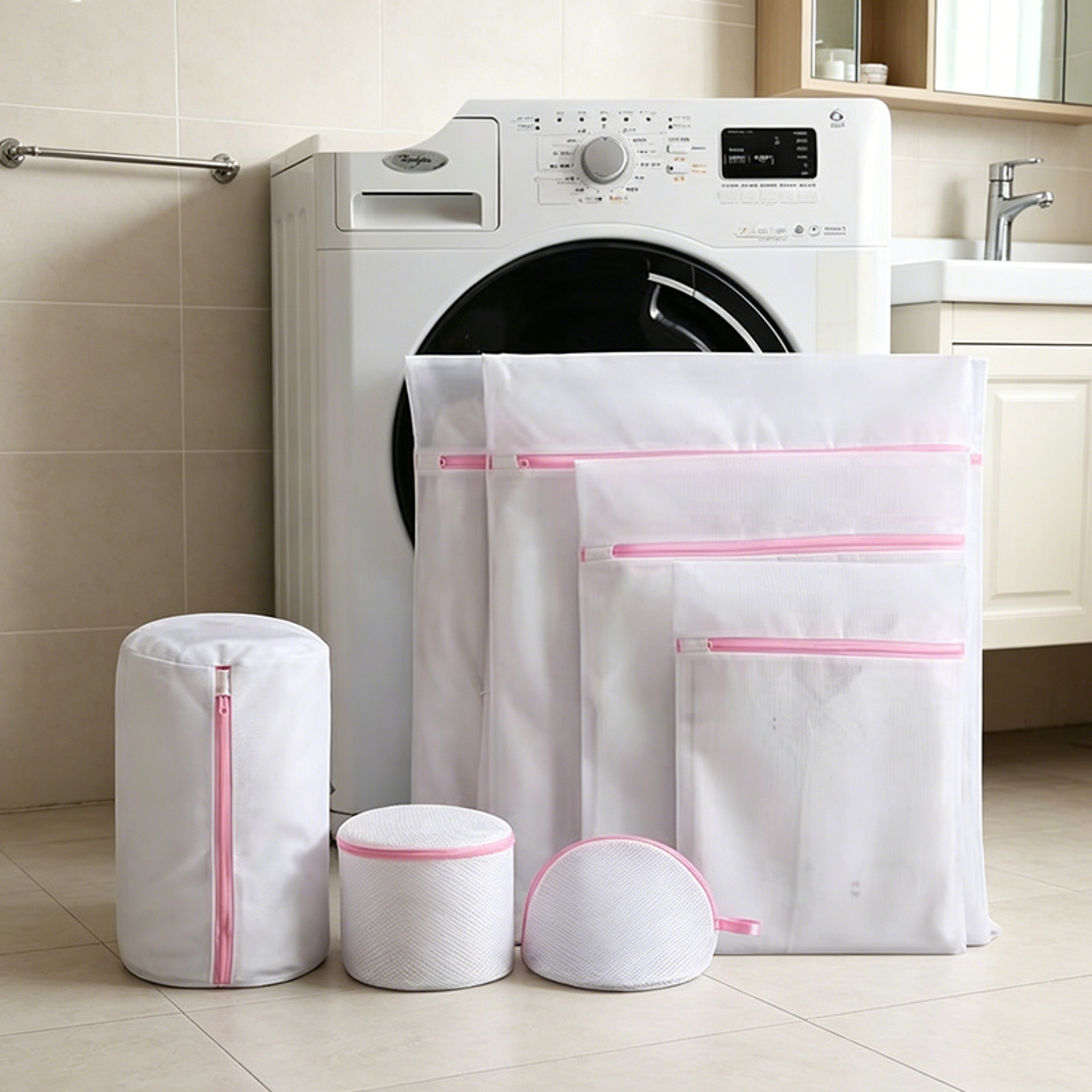 DelicateCare Bra Laundry Bag Zippered Mesh Laundry Bag For Bras Lingerie  Delicates 3