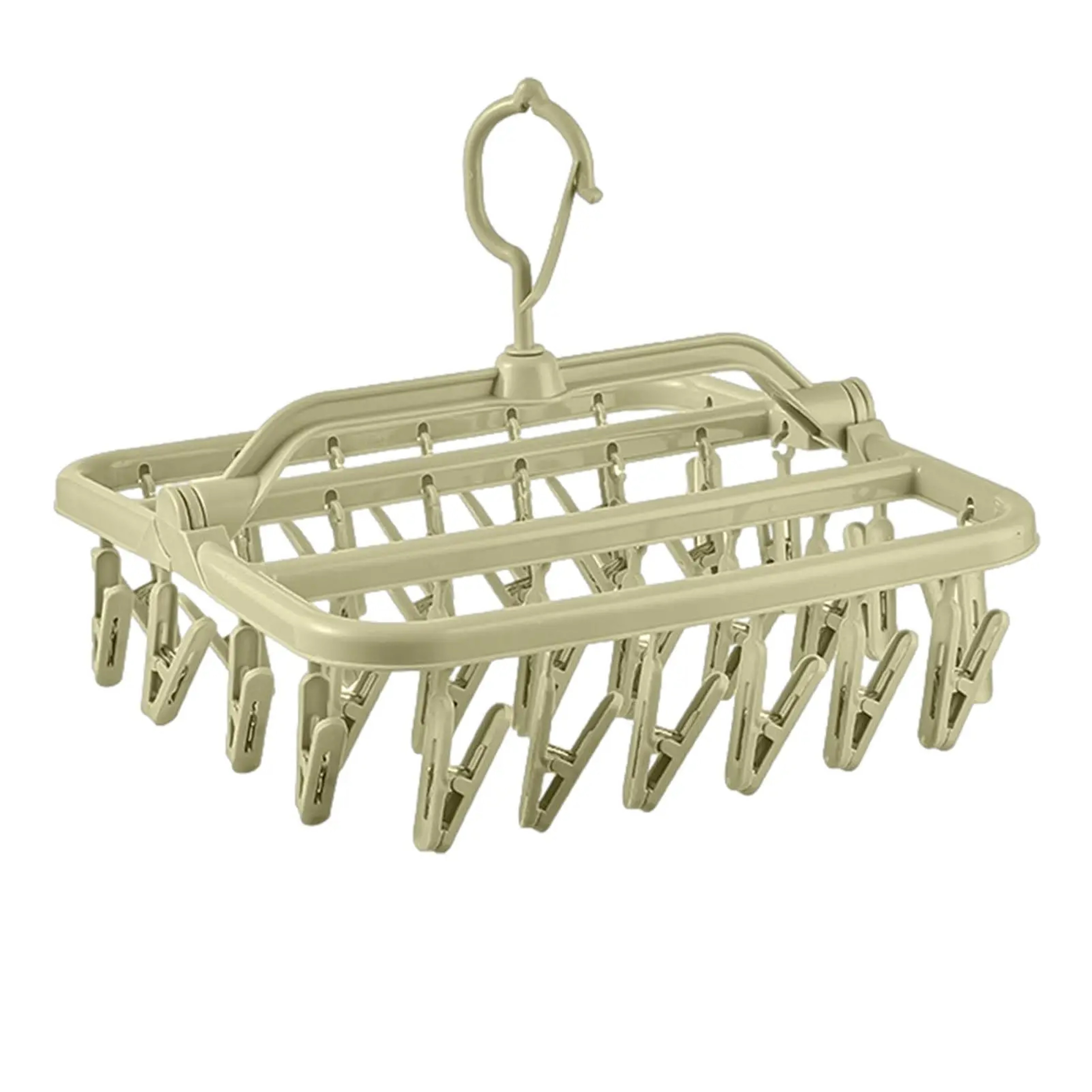 Foldable Laundry Drying Rack SpaceSaving Sock Drying Hanger For Underwear  Delicates 2